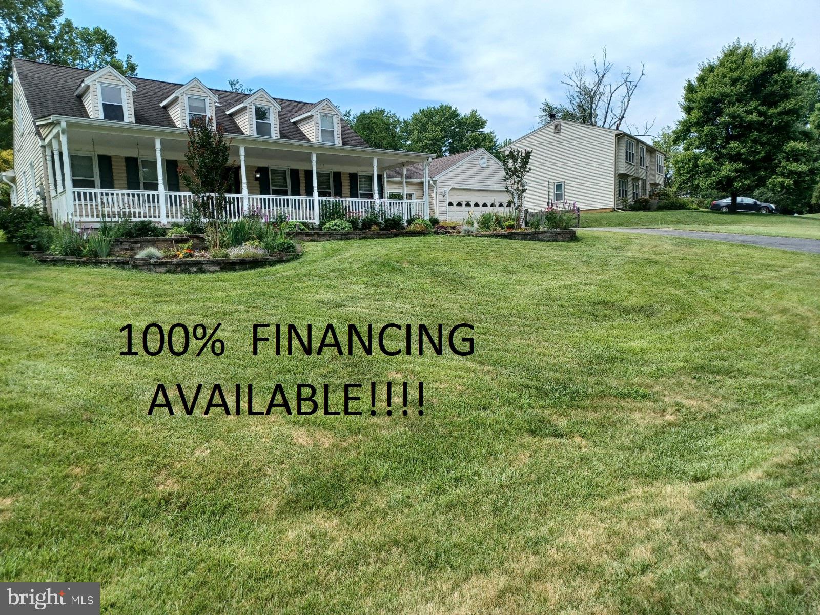 This home is Eligible for 100% No Money Down RDA Financing ! - Many upgrades throughout - True 8 foot deep covered front porch is amazing and a great location for a porch swing or rocking chairs - The master bedroom suite has had an additon to allow for a much larger bedroom and a deluxe master bath with soaking tub and shower. This cape cod features a 2nd bedroom - 2nd full bathroom on the main floor and good sized laundry area. The first floor also has a finished breezeway area with a vaulted ceiling with sliders to the back patio and door to the 2 car garage, oversized expanded kitchen and a huge great room. The 2nd floor has 2 bedrooms and a full bathroom. The backyard is fenced with an expansive patio , firepit and storage shed. This is a great commuter location for Joint Base Andrews - Joint Base Bolling/Anacostia - MGM Grand/National Harbor - and most points Downtown D.C. and Northern Virginia. The schools are just a 5 minute drive and feature a school campus with Diggs Elementary School -Davis Middle School and North Point High School - all located next to each other. The school bus picks on the corner just one house down!