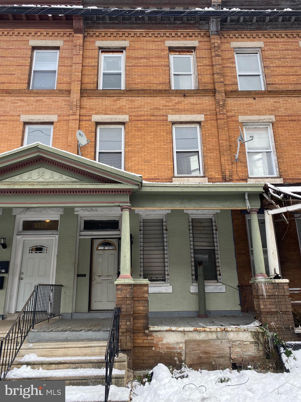 Property is in need of a complete Renovation. Fix this property up to be a potential income producing Triplex just off Broad street! Property is zoned RSA5 Buyer is responsible to do their own due diligence regarding zoning for multi family. Very Close Proximity to Temple University Hospital and just a short drive to Temple University.  Property is Being Sold "AS-IS Where IS". Buyer responsible for property sales cert.  Property will not be cleaned out.