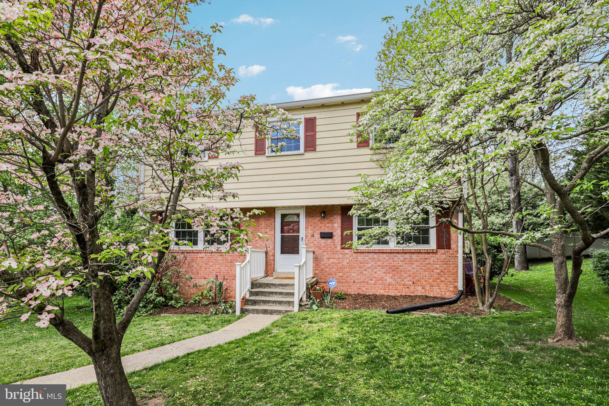 Nestled in a quiet Silver Spring cul-de-sac, this charming Colonial perfectly blends classic comfort with modern updates. The sun-filled, open-concept main level features gleaming hardwood floors and a spacious living room centered around a brick-accented fireplace. Spend quality time with loved ones in the eat-in kitchen, which features oak cabinetry, quartz countertops, premium stainless steel appliances and gas stove. Upstairs has the layout you are looking for, a spacious primary suite with a private en-suite bath, along with 3 other bedrooms and a full bathroom. Head to the finished lower level—a flexible space perfect for a guest suite or office nook, complete with a workshop and walk-up backyard access. Outside, the large lot offers private driveway, landscaped shrubbery, and a shed for extra storage. Unbeatable commuter location: less than 2 miles to Downtown Silver Spring and minutes to Forest Glen Metro, the Beltway, and Montgomery Hills Park.