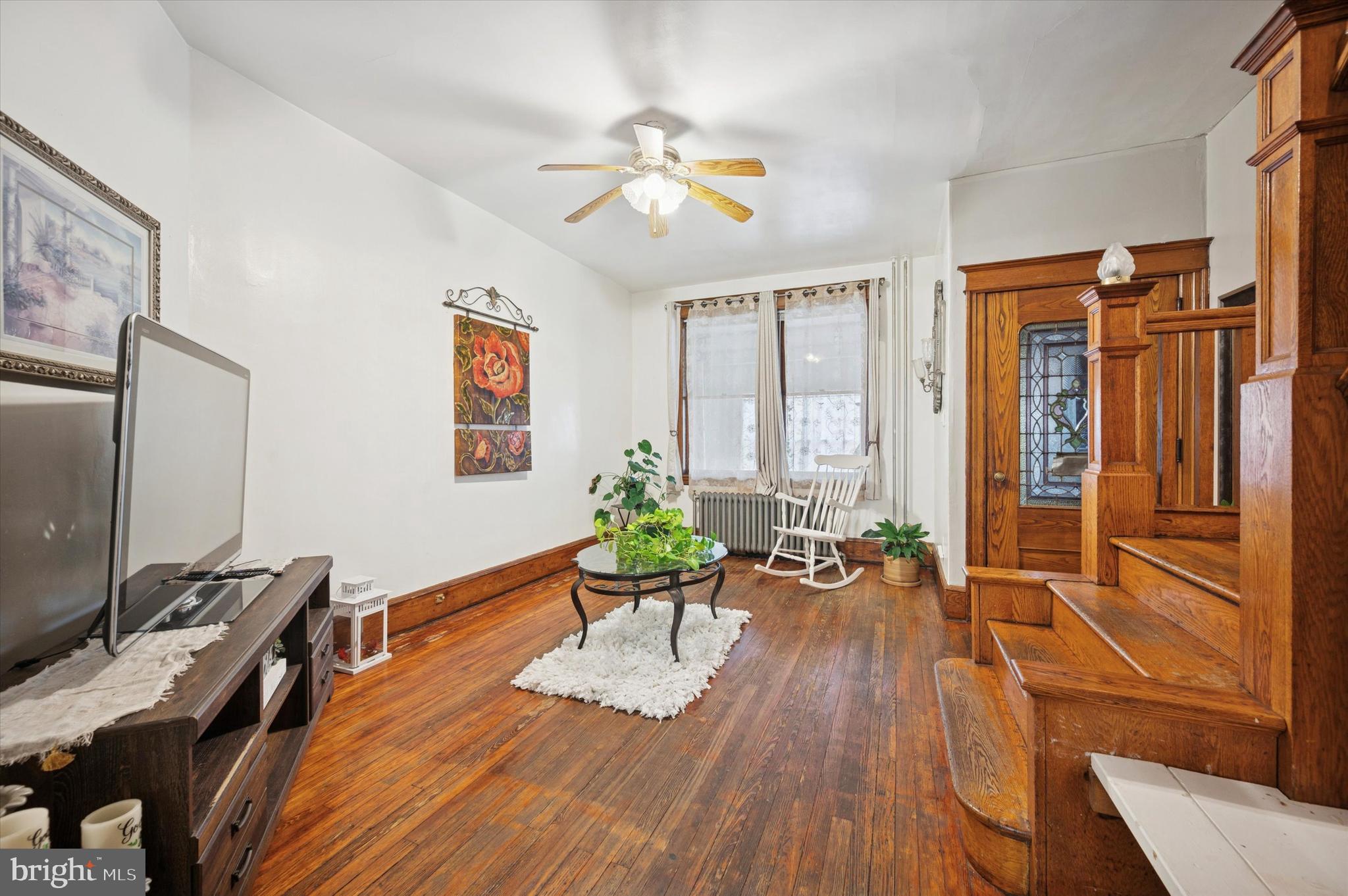 Spacious 3 Bedroom Home Full of Character & Charm. Priced to Sell!

Welcome to 2046 E. Ontario Street, a beautifully sized 3 bedroom, 1 bathroom rowhome offering 1,684 sq ft of living space and a perfect blend of historic charm. Step inside and you'll instantly feel the warmth and flow of this inviting home. Walk into a generously sized enclosed porch, 10 foot ceilings, original hardwood floors and trim, and a beautiful hardwood staircase that makes a striking first impression.  Be sure to check out the original pocket door that separates the living and dining rooms, a stunning architectural feature.

The full size basement offers plenty of room for storage or potential finishing. A bonus attic space above the front bedroom that's nearly the size of the bedroom itself, ideal for a home office, creative studio, or additional storage.

This home's layout flows beautifully from room to room, offering both function and comfort. Though this property needs some TLC, it's the perfect opportunity to personalize and build equity all while maintaining some of it's original charm.

Located in the Frankford/Richmond section of Philadelphia, this home offers convenient access to nearby shops, restaurants, hospitals, parks, and major travel routes like I95. Close to SEPTA bus routes 25, 60, and 89, for quick commutes to Center City and surrounding neighborhoods. Minutes from Aramingo Avenue shopping corridor, Port Richmond Village, and Fishtown dining & cafes. This location makes travel easy in any direction.

This home is full of character and offers incredible potential for homeowners and investors alike. Eligible first time home buyers may qualify for down payment and closing costs assistance. Grants are available!