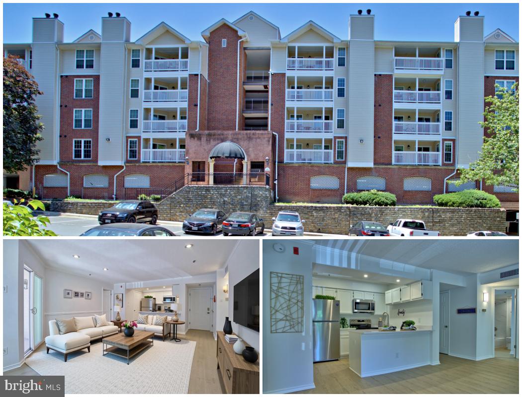 Welcome to this rarely available 2-bedroom, 2-bathroom condo in the highly sought-after Fountains at McLean, ideally located in the heart of Tysons Corner. Offering elevator access, a spacious private balcony, and two covered parking spaces in a secured gated garage within the same building. This beautifully updated home combines comfort, convenience, and style. Step inside to discover elegant luxury vinyl plank flooring throughout and a thoughtfully renovated interior. The upgraded kitchen features quartz countertops, designer white cabinetry, and new stainless steel appliances, creating a bright and modern space for cooking and entertaining. Both bathrooms have been tastefully remodeled with quartz-top vanities, luxury tile finishes, and beautifully updated showers and bath areas. Residents enjoy access to an impressive array of community amenities, including on-site management, a fitness center, outdoor swimming pool, clubhouse, and beautifully maintained common grounds. Commuters will appreciate the exceptional location—just minutes from the Spring Hill Metro Station and the Tysons West Transit Station. Everyday conveniences are right outside your door, including Starbucks, Harris Teeter, and world-class shopping at Tysons Galleria and Tysons Corner Center.