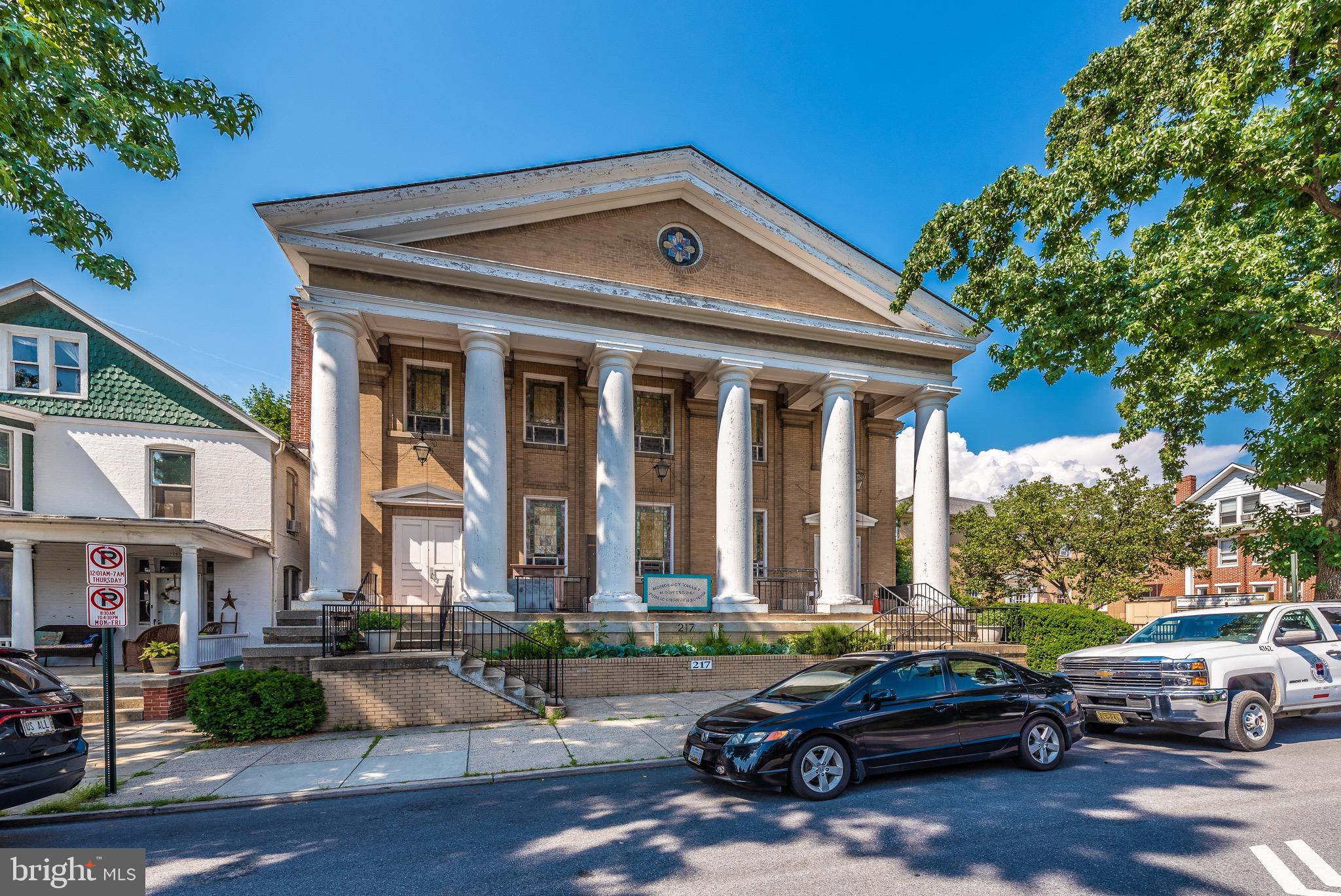 Property is currently under lease to the Montessori School. Offering includes two residential properties adjoining at 220 W. Fifth and 219 Dill Ave