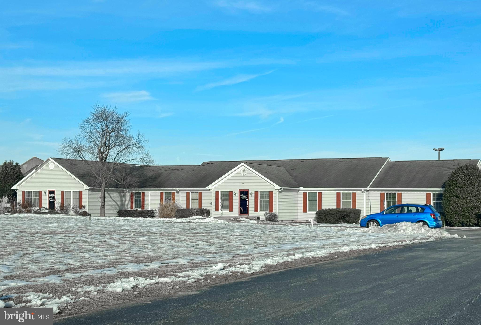 Direct N/S highway location, C-1 zoning, B+ to A rated facility with 350 foot road frontage, AADT of 25,000+ on 6 acres, approximately 13,000+- s/f of business space. 3 units; 1 with 4675s/f, 1 with 5930s/f and 1 with approximately 2400s/f. One space (2400s/f) is long-term tenant occupied at $2600 per month, NNN. There are approximately 70 parking spaces with additional driveway and rear ancillary parking. The units are firewall separated with individual key-card staff entries, a diesel generator to prevent power loss, and fiber optics throughout. On-sight LPP septic with 6 pumps, 2800 gallon capacity. Easy to show, tenant space requires advance notification. Perfect location for continued use or redevelopment. Facility has LED lighted highway pylon, parking lot lighting, strobe fire alarm system throughout. Electric service by Delmarva Power, multiple HVAC's, 220 VAC. Potential Starker exchange  with parties agreement.  This parcel is not in a flood zone, and there are no municipal taxes. Photos are of unit 1 and unit 2. (No photos for unit 3 as this is an ongoing medical practice. All showing for unit 3 must be on a Friday, tenant will escort due to HIPPA and privacy regulations.)