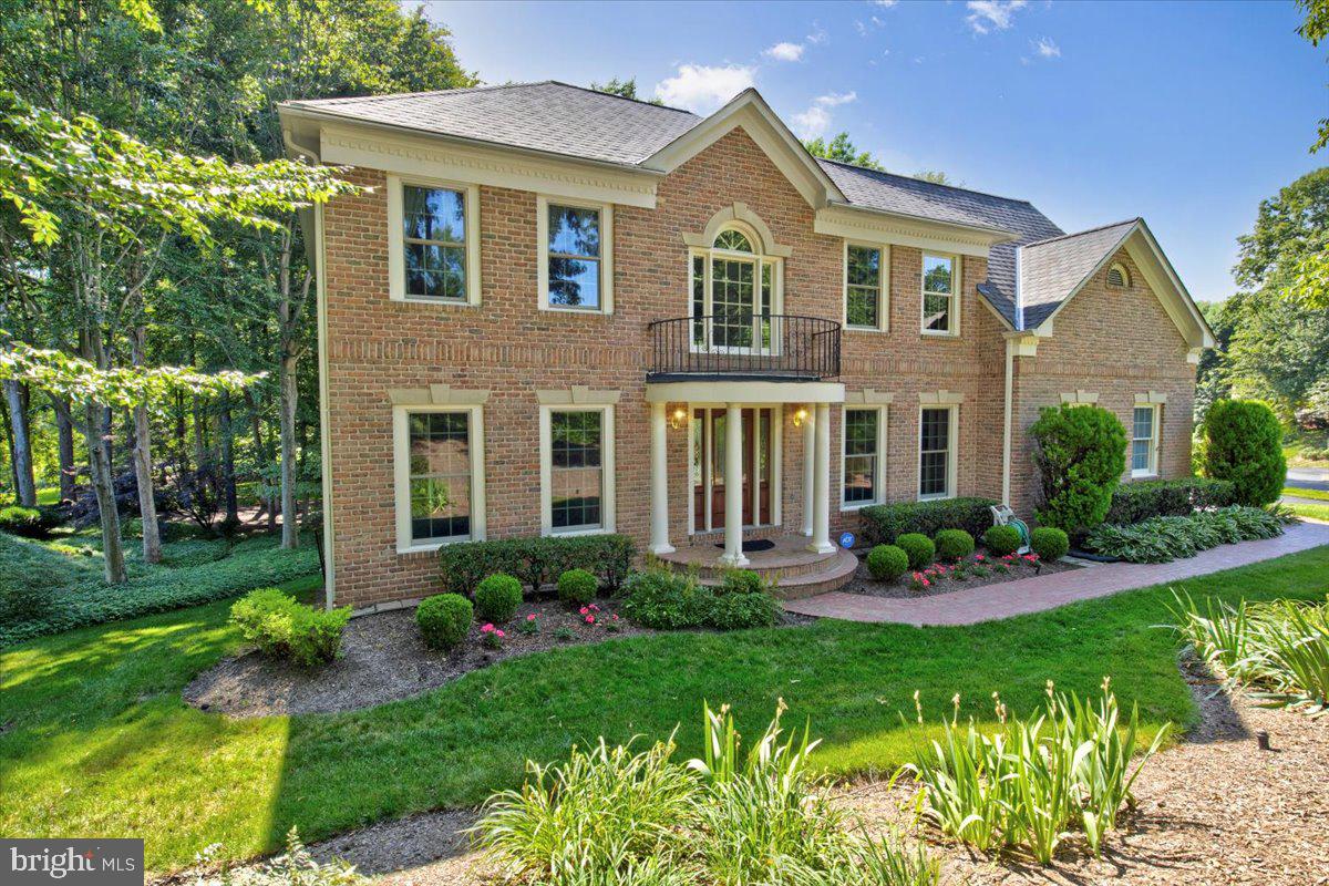 Elegant and Impeccably maintained are just the beginning!  This gorgeous home built by renowned builder, Renaissance Homes, will impress from the minute you walk in the front door.  The gracefully curved brick porch greets you as you enter this Grand Michelangelo model  with curved staircase leading to the upper level.  Elegant and  lofty ceilings offer tons of natural light.   The classic formal living and dining areas are designed for entertaining and flow to the updated kitchen with granite and stainless appliances,  open to the family room and expansive deck, this kitchen is perfect for entertaining.  In the family room enjoy tons of windows and a cozy fireplace, the large main level study is perfect for relaxing or a functional home office.  Spend the evenings relaxing on your private deck with treed privacy.  The upper level primary suite features a spacious sitting room, luxurious bathroom and walk in closet,  also on the upper level are 3 additional large bedrooms and a total of 3 full bathrooms.  The roof was replaced in 2019, hvac and hot water heater replaced in 2018,  many newer windows, professional landscaping and irrigation system .  This exclusive enclave of homes is minutes from the quaint downtown Clifton area which is home to popular restaurants, shops. and rich in history.  Also nearby is Fairfax Corner, Fair Oaks, Fairfax County parkway and all major transportation.  Truly a gem, you won't want to miss this opportunity to make memories here in your new home.