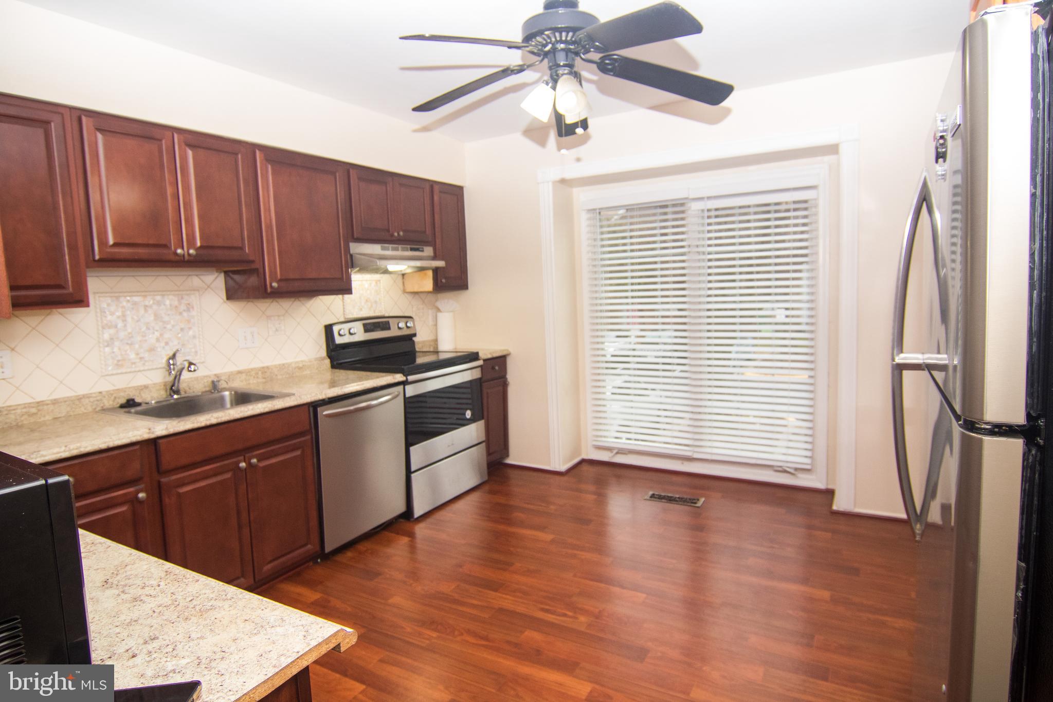 This home boast pride of homeownership.  Not just a rental but a place to call home!  Spacious townhome with remodeled kitchen, hardwood floors throughout, Upgraded bathrooms ready for occupancy.  Ease of community to shopping, entertainment, I95 and 301. Minimum credit score 620.  Pets are evaluated on a case-by-case basis.
