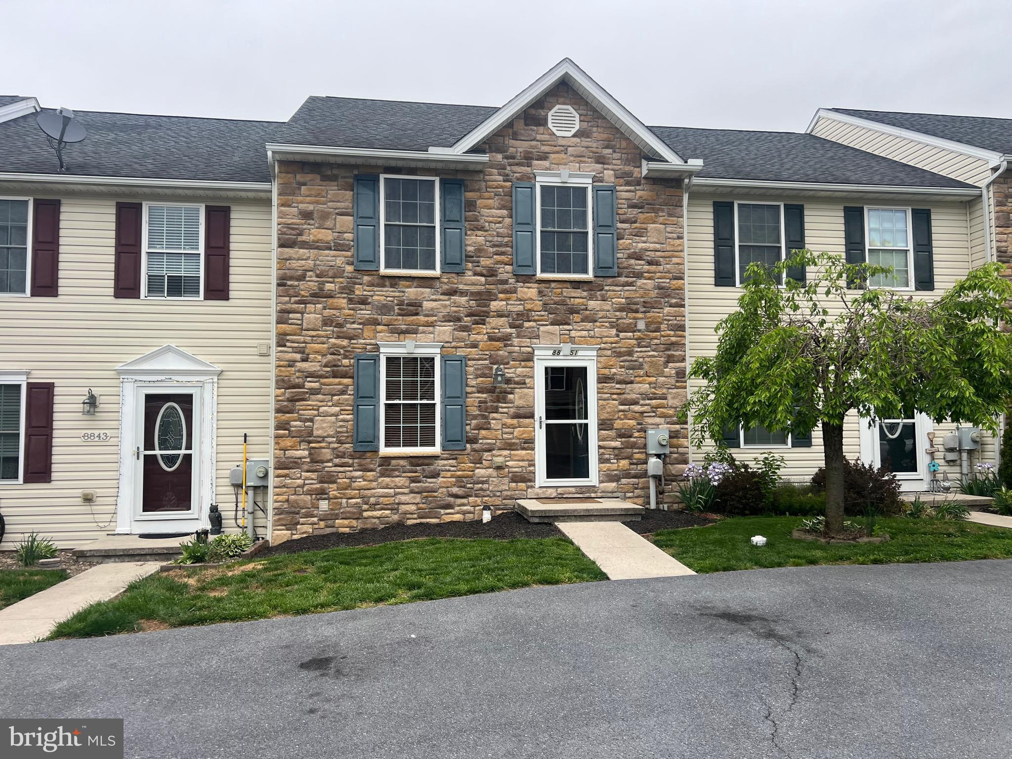 Comfortable Easy Living. Well maintained and ready for a new owner. This Townhome features everything to live carefree and worry free. Located on the north side of the quaint town of Waynesboro. The home includes a spacious modern Kitchen with all the appliances. Refrigerator, Range, New Microwave, Dishwaster and Garbage disposal. Washer and Dryer and a new Water Heater in 2022. The home is close to all the necassary amenities  and still has a beautiful view of the valley and the mountains. There are 2-1/2 baths and rough-in for a 3 full bath on the lower level. The lower level is at Walk-out level and is ready to be finished to your liking. We can't forget to mention the newly updated deck with a covered roof. Perfect for morning sunrises and a hot cup of coffee. There is a community center with a Pool, Volley ball court, Basket ball court and play ground. All the amenities are included with the meager annual HOA fee of just $325. Come check out the home before it's gone.
