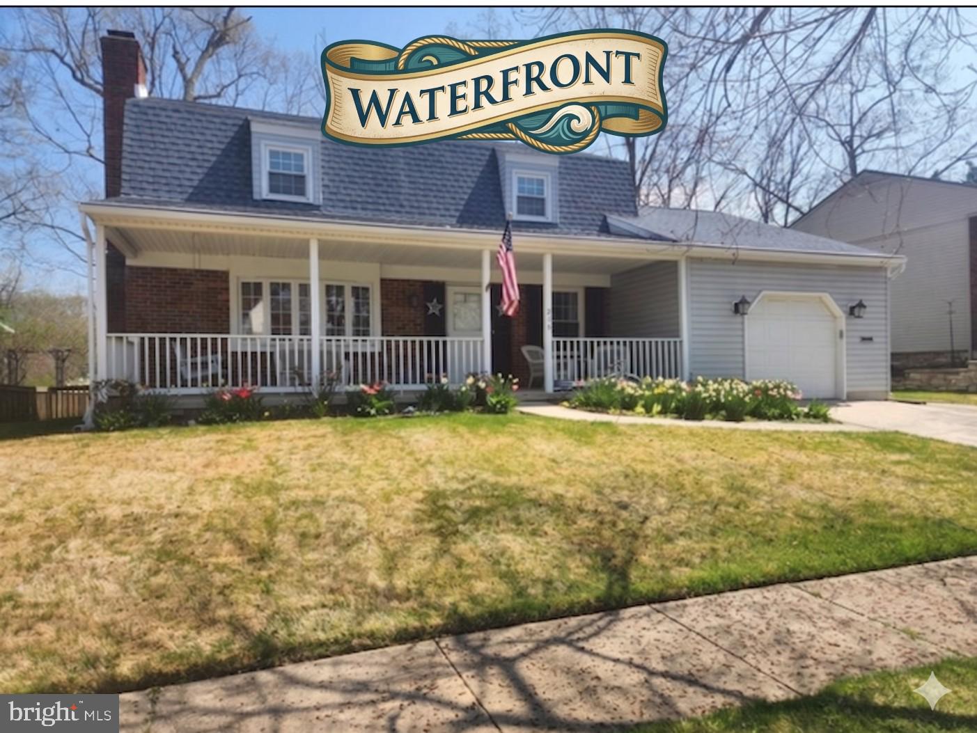 RARE OPPORTUNITY: Waterfront Oasis at 215 Garnett Road. Discover your dream home on the water with this exceptional property at 215 Garnett Road. Waterfront homes on this coveted street are rarely available, making this a truly special opportunity. This immaculately maintained 4-bedroom, 2.5-bath home offers the perfect blend of comfort, style, and unbeatable waterfront living. Enjoy direct access to the water with 5' MLT (Mean Low Tide), ideal for boating enthusiasts. Key Features: UNPARALLELED WATERFRONT ACCESS: The lower-level lot is a boater's paradise, featuring two private docks and slips for three boats, including a convenient covered boat lift. A storage shed is also included for all your water toys. Bring your boats, kayaks, paddle boards and fishing poles. UPGRADED INTERIOR: Step inside to discover a beautifully updated home. The modern kitchen, baths, and sunroom provide contemporary living spaces. VERSATILE FLOOR PLAN: The main level offers the convenience of first-floor living options, including a primary suite and laundry room. AMPLE LIVING SPACE: With 4 bedrooms and 2.5 baths, there's room for everyone. The partially finished basement adds even more value, with a half bath, a bonus room (perfect for a craft room, gym, or office), a spacious recreational room, and a utility room. OUTDOOR PARADISE: Relax and unwind on the charming front porch or one of the two decks. The waterfront deck provides breathtaking views of the river and the natural, undeveloped vacant land across the way – a true sanctuary that will remain untouched. BEAUTIFULLY LANDSCAPED: The stunning yard is a masterpiece of design, kept lush and green by an underground sprinkler system fed directly from the river. LOCATION, LOCATION, LOCATION: Enjoy the tranquility of waterfront living while being just two blocks from the vibrant Mariner Point Park, offering public boat ramps, scenic walking trails, and playgrounds.ADDITIONAL AMENITIES: An oversized garage provides ample space for vehicles and storage. 1 Year home warranty included.