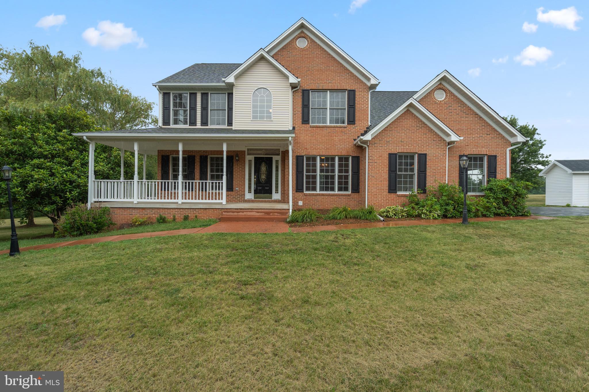 Need room to breathe? Check out this impeccably Maintained, Clean-as-a-Whistle Brick Front home with an Attached extra large 2-car garage, sitting on 2.37 horse-friendly gorgeous acres just minutes from Warrenton and a quick hop to Route 29, Route 28, Route 15, and Route 17. This Turn-Key Home Features 4 Bedrooms, 3.5 Bathrooms, and a Bright, Airy  Interior with Gleaming Hardwood Floors on the Entire Main Level> Huge Kitchen with Extensive Cabinetry and Spacious Countertops is a Cooks Delight!>Gas {Propane] Stove,  Dishwasher,  Microwave, Huge Fridge and Amazing Pantry are set for your Garden Harvest processing> Fresh Paint from Top to Bottom, Inside and Outside, Upgraded Plumbing  Fixtures,  Including all Toilets. Check out the  Fully Finished Basement offers incredible versatility for In-laws or  Adult Kids with its own Full Kitchen, including Dishwasher, Fridge, Stove and Long Countertops, a Spacious Living Area, and a Private Home Office/Flex Room> The Full Bathroom with Jetted Tub  is Convenient for Quick Clean-up> The Beautiful Brick Front Exterior boasts New Shutters, A Wrap-around Porch, Paver Sidewalks around the side of the house and  Refreshed Landscaping.   The Hot Tub is Yours for the Asking>A Horse Can Occupy This Beautiful Yard As Needed Because the Lot is Just the Right Size!> Warrenton is 15 minutes away> Route 28 is 5 minutes away>Messicks Farm Market is 5 minutes away> Love living in the Country with Quick Access to Everything you need>See It Today!!!