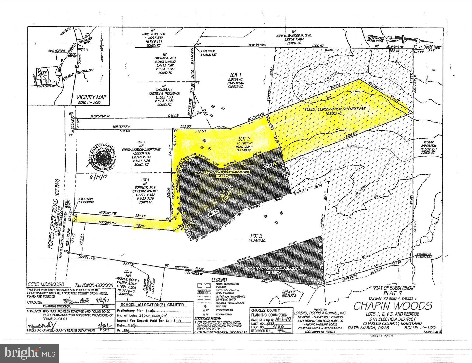 BEAUTIFUL 10.1 ACRE LOT SOUTH OF LA PLATA*VERY PRIVATE AND SERENE*APPROVED PERC*READY TO APPLY FOR PERMIT AND BUILD THE HOME YOU HAVE ALWAYS WANTED*IF YOU DON'T HAVE A BUILDER OF YOUR OWN WE CAN REFER YOU TO ONE OF OURS*IF YOUR LOOKING FOR A PRIVATE SETTING THIS IS IT.