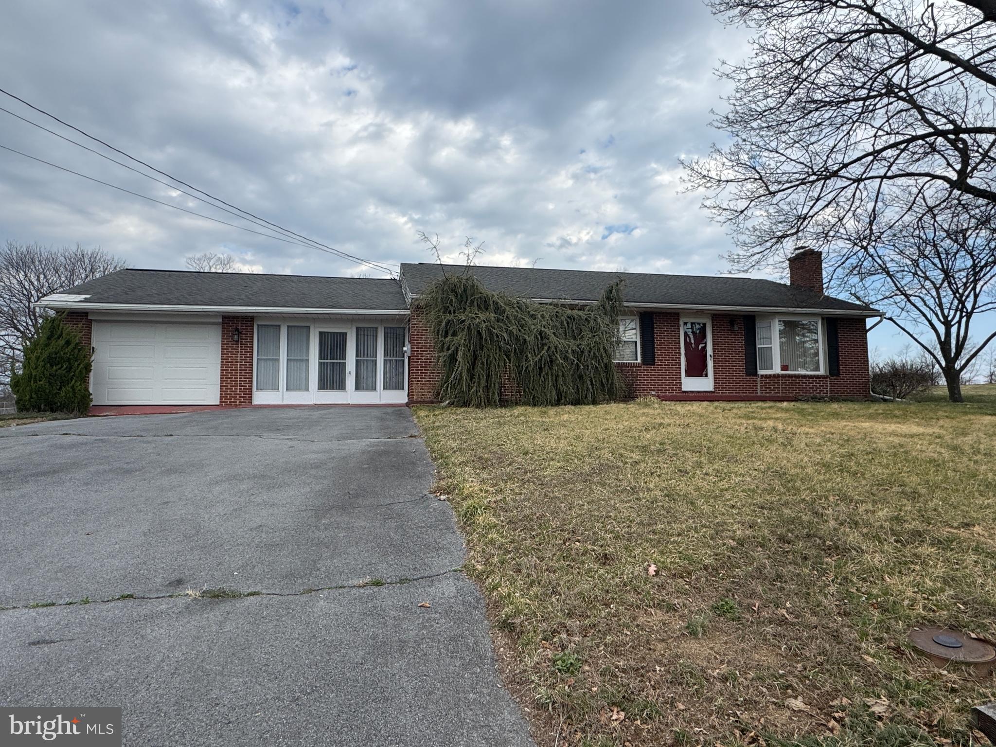 NICE BRICK RANCHER IN ST. THOMAS, PA! Enjoy country living in this well-kept 3-bedroom, 1 ¾-bath home! Featuring a spacious kitchen, dining room, living room, and a large breezeway, this home offers a comfortable layout. The full basement provides plenty of storage or expansion potential, while the attached 1-car garage adds convenience. Located near Rt. 30 and just minutes from St. Thomas, PA—don’t miss out on this great opportunity!