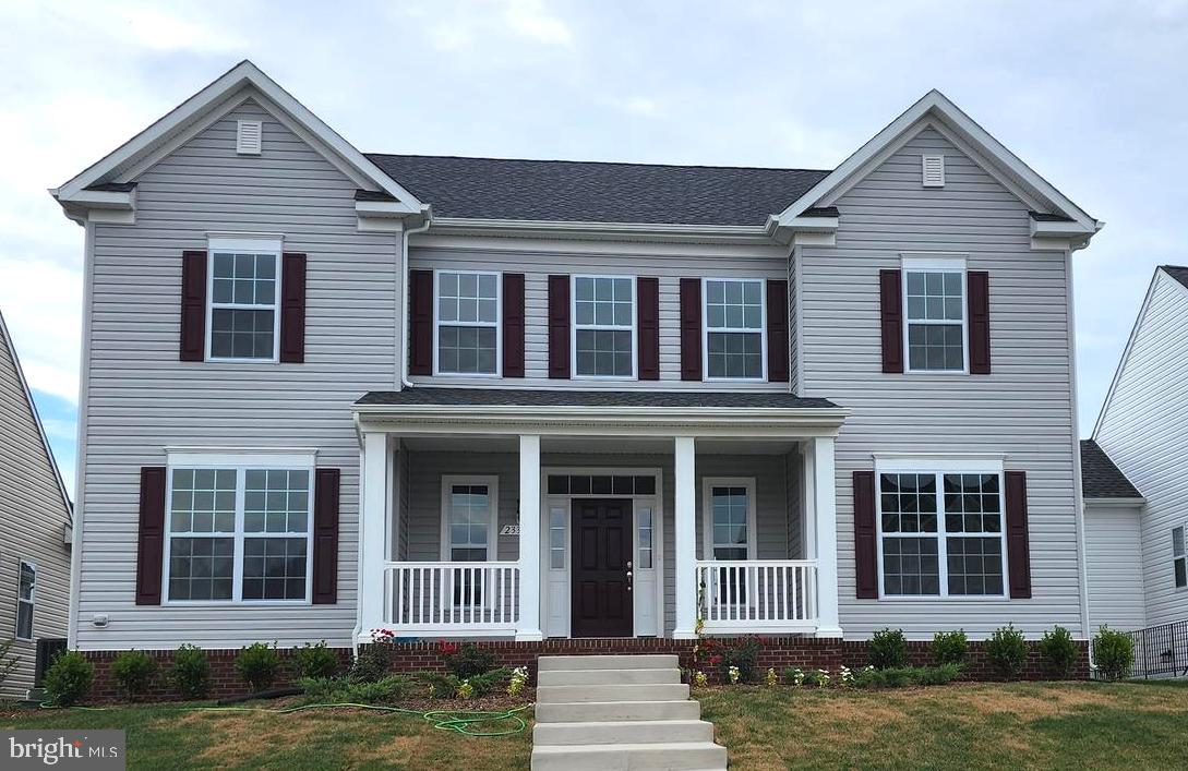 Sold & Settled  Wicomico #1 floorplan featuring over 2900 sq. ft of above grade living space, which includes 4 bedrooms, 2.5 baths, with a large dining room, huge kitchen that opens right into the family room,  a full bath and inl-aw suite on the 1st floor, plus a front porch to relax on.   2nd floor provides nice size secondary bedrooms, plus a very welcoming owners suite, owners bath and owners closet. There is also a 2nd floor walk in laundry room featured. Basement will have a finished rec room and will include 9' poured concrete walls, a 3 piece bath rough in, plus an exitway and window well to accommodate any additional future finishing plans in that section.  Cosmetic upgrades for this home include quartz kitchen counters with upgraded kitchen cabinets, stainless steel appliances including double ovens, french door fridge, and microwave hood, brushed nickel light fixtures and door hardware, upgraded ceramics in the owners bath, plus vinyl plank flooring through all of the 1st floor (minus great room).  Ceiling fan pre-wires, garage door opener, recess lighting, etc.. are also included for this home, plus exterior items such as 12x12 composite deck and picket fence, plus so much more!



Clarks Rest community features community pool, playground, basketball court, tennis courts, sidewalks and community clubhouse which can be rented out for private events. Community amenities are just a short walk away from the location of this home.