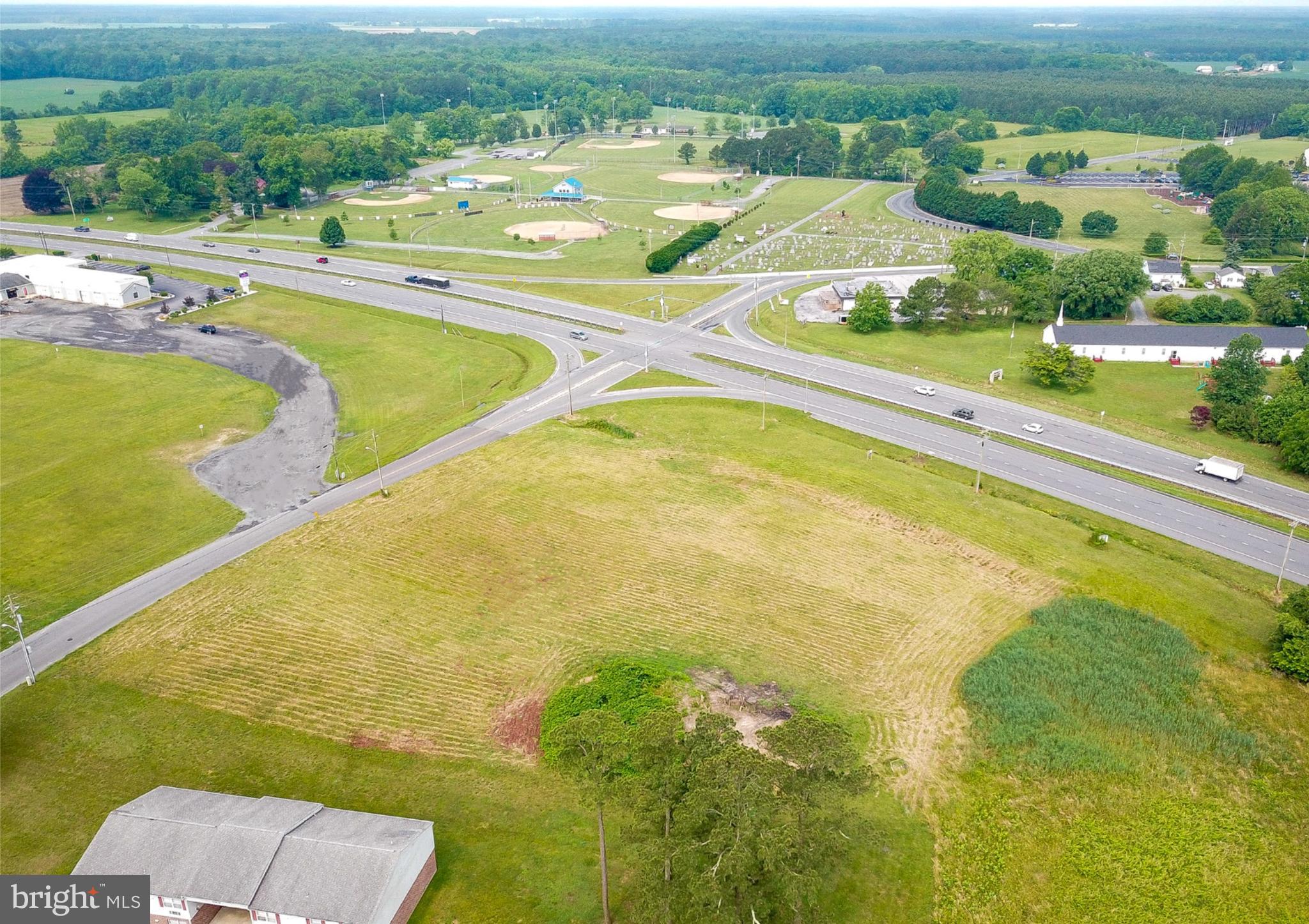 Take advantage of this heavily trafficked corridor with high visibility on the corner of Germantown Road and Worcester Hwy headed North.  The site is ready for water and sewer hookup and the storm water management can be contained on the adjacent Lot 2B to maximize the full potential of this 2.72 acre site.  1 EDU conveys with the property with additional EDU's available.
