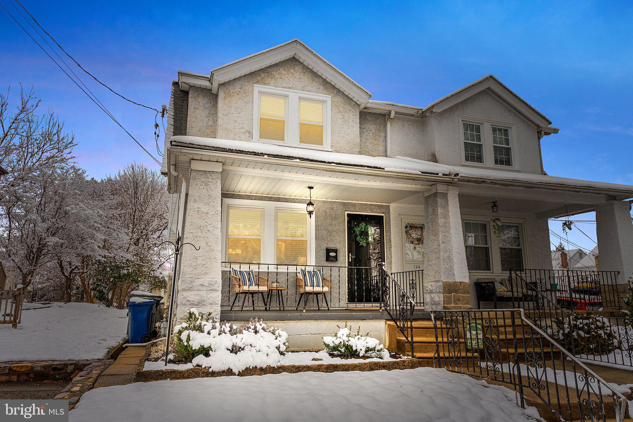 Are you looking to rent a home in Elkins Park? Well look no further! Welcome home to this stunning twin home featuring 3 bedrooms and 1 and half baths. This home retains its original 1920's charm with beautiful modern updates. The inviting front porch welcomes you to a large open concept living/dining room. The gorgeous kitchen has custom cabinetry and a beautiful peninsula. Upstairs you have three bedrooms and a full bathroom. The basement is finished and offers an awesome bonus space for you and your friends/family. The backyard features a large porch and yard. Conveniently located you can join in all the festivities downtown Jenkintown has to offer as you are just a mile down the road. It is walking distance to downtown McKinley, McKinley Elementary School and Alverthorpe Park. If you commute or use the train often the station is down the street! This is truly a renter’s dream so don’t wait to schedule your appointment! Renters are required to submit rental application, credit and background check, proof of income, and rental history. First month, last month and security deposit is required at the time of signing. Tenants are responsible for all utilities, upkeep of the exterior and maintenance of the interior. Move in Mid-March, 1 year lease minimum.