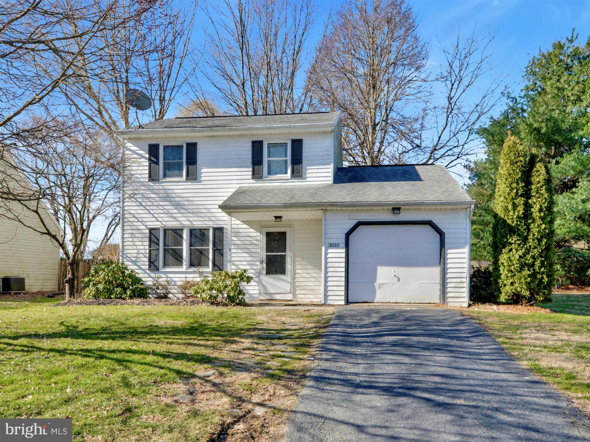 Come see this 2 story home in Hempfield School District. The house is on a quiet street with a  partially fenced back yard and a shed. One car garage with storage above. Newer Central A/C.