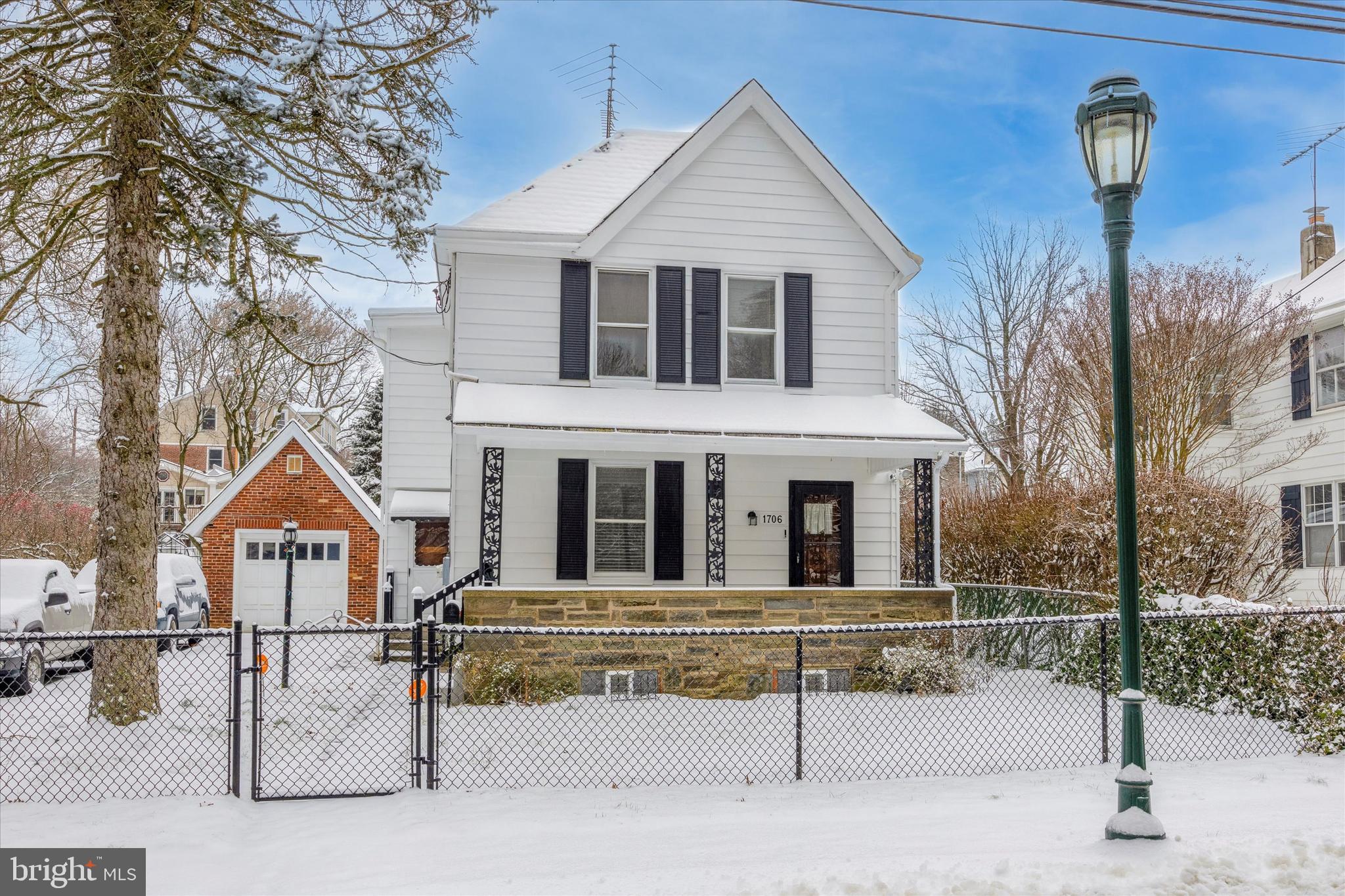 In the heart of Lamott's historic district, 1706 Beech Ave offers an opportunity to have a single-detached home in Cheltenham School District.  A recent "refreshment" of the  property provides  the feel of a home not-yet-occupied."   The 1st fl. offers 3 very spacious rms including the expanded eat-in kitchen & utility area,  an extra large,  beamed-ceiling dining rm  that is well-suited to hosting  holiday gatherings. The second floor offers 3 bdrms that area fairly spacious. The front porch, rear patio and 1-car garage (additional storage) are genuine perks.  This home occupies an 8000 sq. ft lot  which includes a lovely and somewhat private backyard area. Please compare property tax values in historic Lamott to surrounding neighborhoods in Cheltenham Twp. Due to LaMott's historical certification, this community enjoys a tax discount that is exclusive to Lamott.  1706 Beech Ave faces  the beautiful open area occupied by the ELKINS ESTATE - a very scenic and panoramic view.

This  home/location offers it all: open spaces, minimal traffic, excellent transportation, universities, hospitals, dining and coffee shops,  health/work-out options, strong community emphasis, an outstanding library system,  a respected school district and proximity to all that the City of Philadelphis has to offer.

Please stop by on Sunday, January 21, 1:00 PM - 3:00 PM to see this home, in-person. This is a unique home in a unique location in an outstanding community. We hope to see you on Sunday.  

Showings to start Friday morning, January 18, 2024 at 10:00 AM.