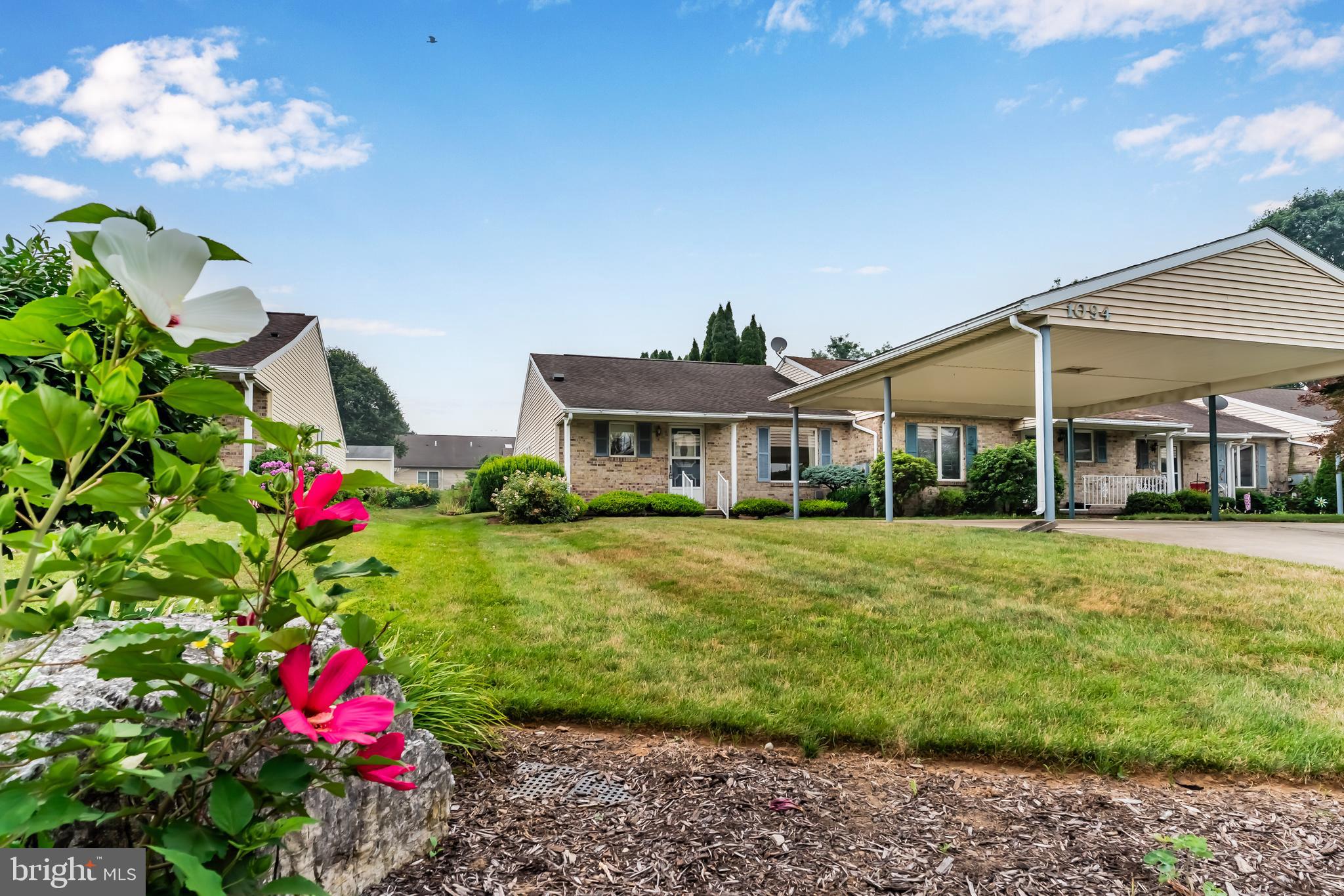 Welcome home 1094 Wes Gate Drive.  This beautifully maintained 2-bedroom, 1.5-bath duplex that's truly move-in ready! Pride of ownership is evident both inside and out, with tasteful updates and meticulous care throughout. The professionally landscaped yard provides exceptional curb appeal, highlighted by beautiful rose gardens that create a colorful and welcoming setting.

Located in a quiet, established neighborhood, this home offers the perfect blend of comfort and convenience. Enjoy being just minutes from grocery stores, shopping, restaurants, and the municipal park featuring walking paths, recreational activities, and a community swimming pool. Whether you're a first-time homebuyer, looking to downsize, or seeking low-maintenance living, this charming property is ready for you to unpack and enjoy.