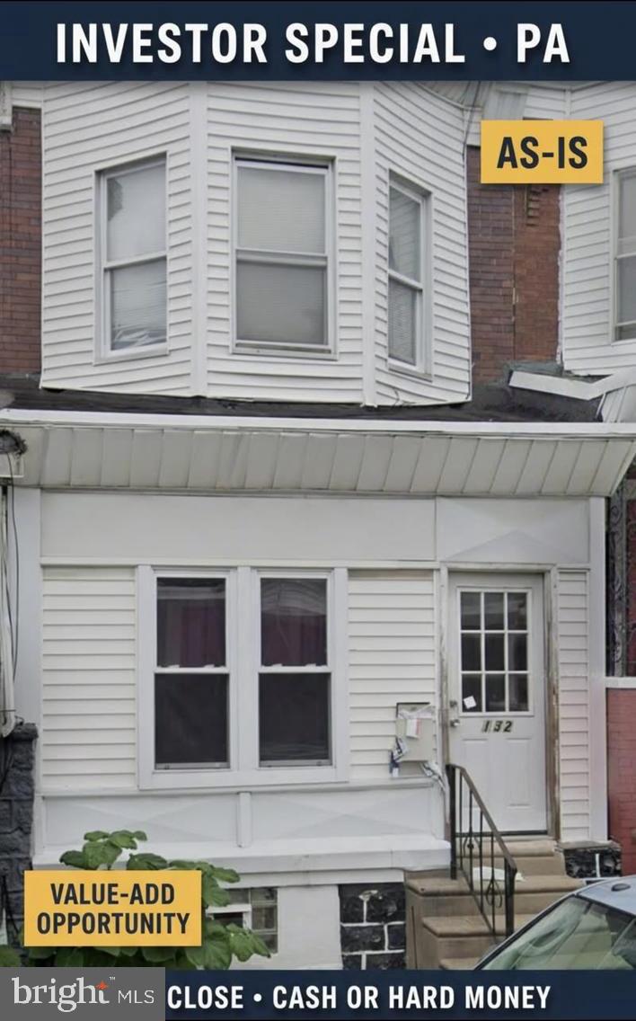 🦾🦾. Investor Special 🏡: 
Address: 132 N Conestoga St, Philadelphia, PA 19139
describing property
3 bed, 1 bath
1,084 sq ft
Mostly cosmetic updates needed (per attached file)
Broker/Investor Offer Summary
Excellent BRRR opportunity: buy, rehab, rent, refinance, and repeat
Strong rent potential post-renovation
Minimal cosmetic work required; ideal for turnkey rental
Comp Set Highlights
ARV: $165,000
Rehab: Low to moderate (cosmetics)
Potential Cash Flow after Rent: Depend on current neighborhood rents; scalable with turnkey strategy
BRRR: Acquire → Rehab → Rent → Refinance → Repeat
Cash buyers welcome; lenders often favor BRRR-capable borrowers for this profile