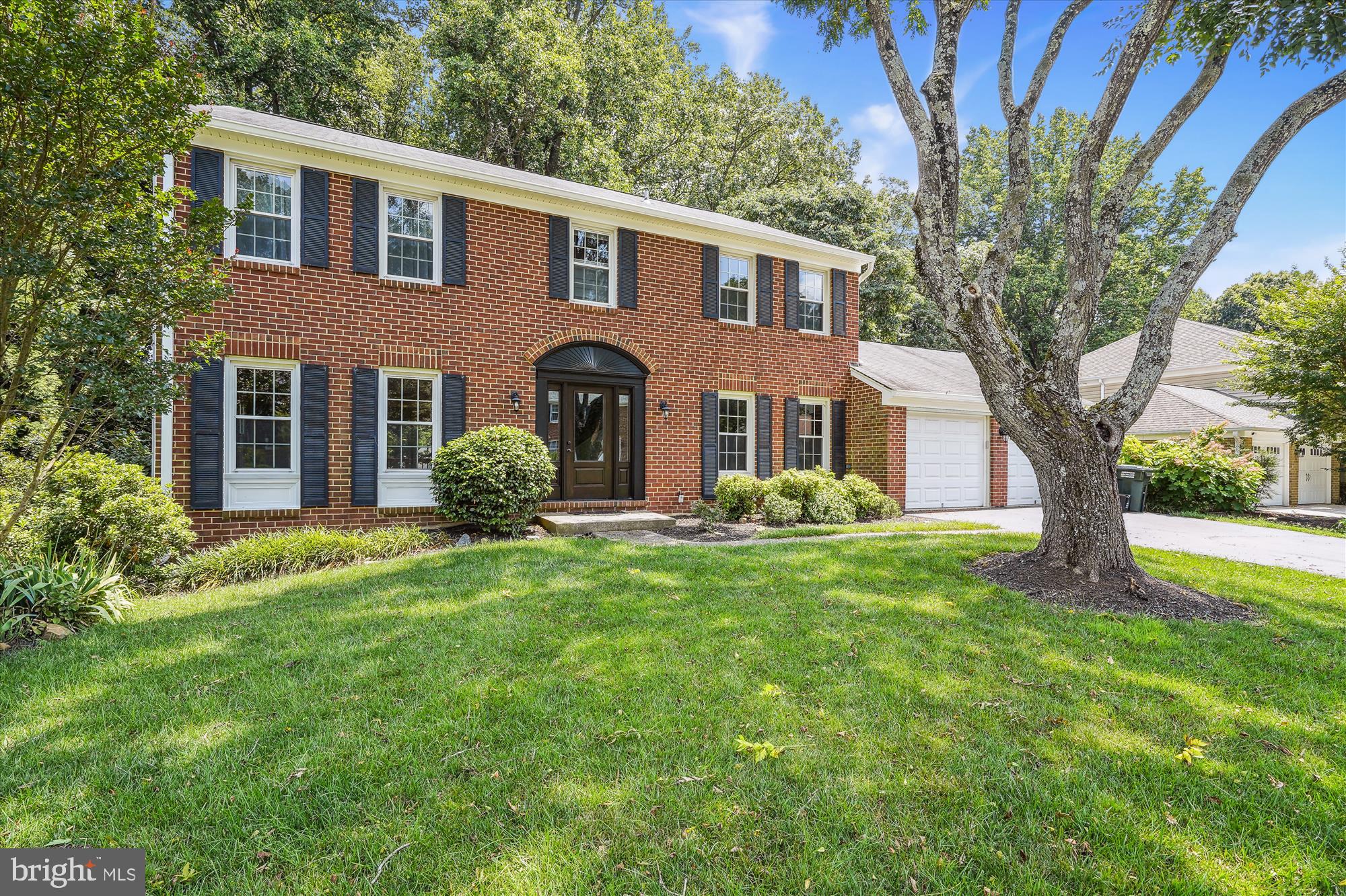Beautiful Detached home in Fox Mill Woods with 2 car garage. Main level features large kitchen with island, plenty of counter space and cabinets, family/recreation area that walks out to the deck, powder room, separate dining and living room. Fireplaces for decoration only. Hardwood Floors. Upper level features 4 bedrooms and 2 full bathrooms. All bedrooms have ceiling fan. Washer and dryer in the upper level. Primary ensuite bedroom with separate sitting area and large closet. Lower level powder room, and recreation area. Large backyard perfect for entertaining. Conveniently located near shops and restaurant.  Must see, available immediately!