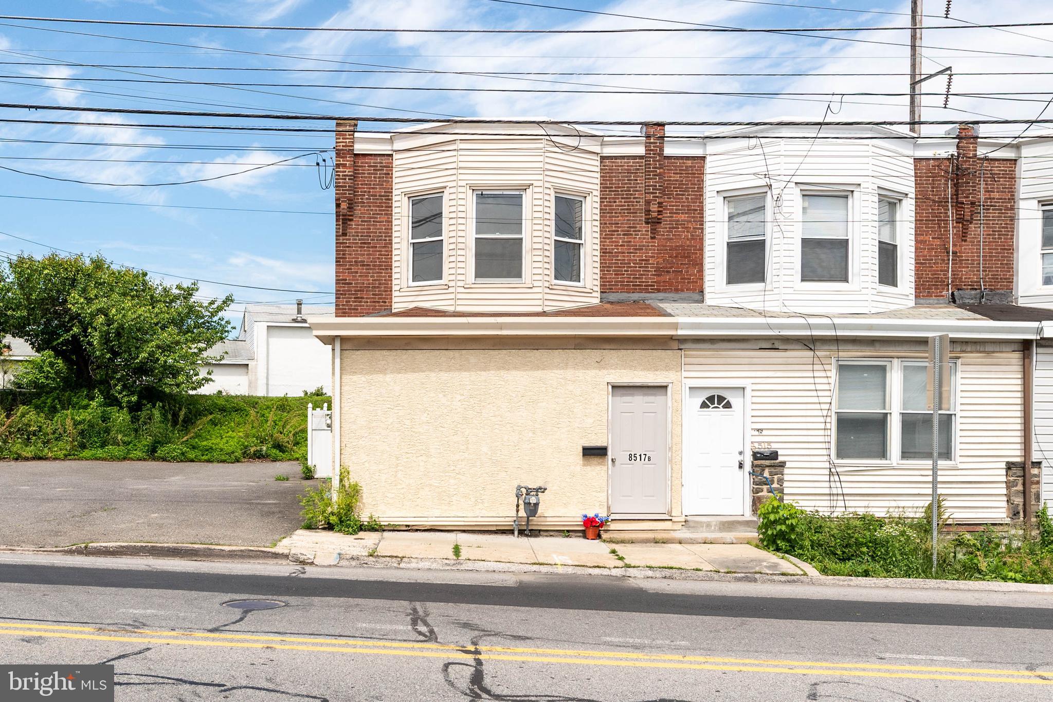 Welcome to 8517 Lansdowne Avenue, a well-located mixed-use property in Upper Darby, PA, offering flexibility, functionality, and investment opportunity for a variety of uses. This 2-story interior row duplex provides a practical layout suitable for both residential living and commercial potential.
Inside, the first floor is configured as a renovated storefront or office space with a powder room, and strong street visibility. The upper level features a 1-bedroom apartment with a straightforward layout that supports comfortable daily living. A basement with outside access adds additional utility, while off-street parking provides easy access for cars and trucks. Separate access points allow for privacy and flexibility between units, accommodating tenants, business use, or owner-occupants.
Situated along Lansdowne Avenue, the property benefits from steady traffic and accessibility. Nearby amenities include local shops, dining, and public transportation options through SEPTA. Convenient access to Route 1, Market Street, Cobbs Creek Park, and surrounding commuter routes enhances its appeal. 8517 Lansdowne Avenue presents a well-rounded opportunity in a connected Delaware County setting.