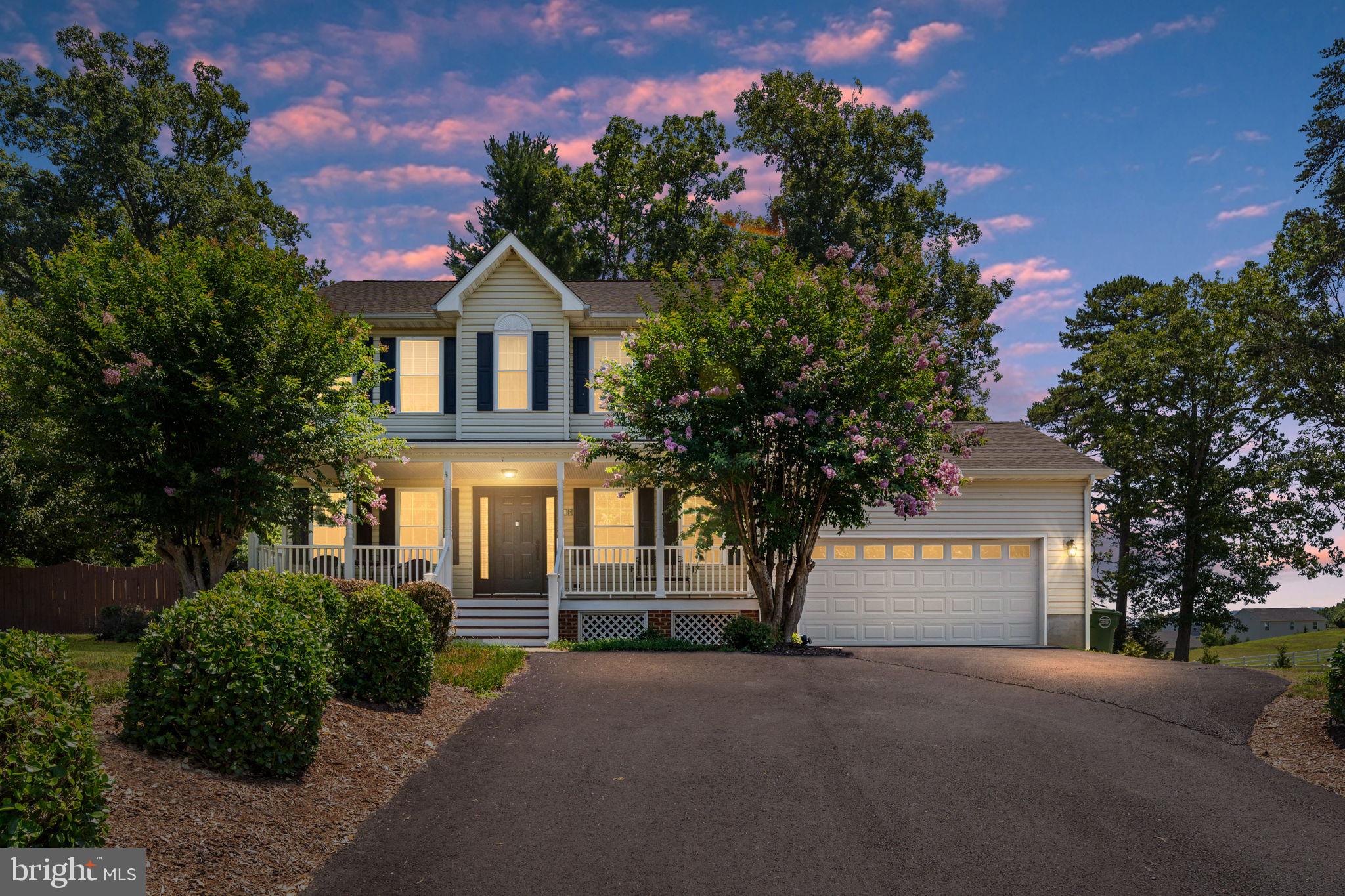 Welcome to this beautifully maintained 3-bedroom, 2.5-bath traditional home offering the perfect combination of timeless design, functional living spaces, and a highly desirable location. Nestled in a peaceful country setting, this home provides the tranquility of mature surroundings while being just minutes from Charlottesville, shopping, restaurants, everyday conveniences, and easy access to major commuter routes. Inside, you'll appreciate the classic floor plan with generously sized, well-defined living spaces that create both comfort and versatility. Large windows fill the home with natural light, making every room feel bright, inviting, and even more spacious than expected. Visitors are often surprised by the home's expansive feel, offering far more living space than its charming exterior suggests. One of the home's standout features is the beautifully remodeled full bathrooms, thoughtfully renovated with stylish finishes that blend modern comfort with everyday functionality. These updates provide a fresh, move-in-ready feel while complementing the home's traditional character. Step outside to discover an exceptional backyard designed for both relaxation and entertaining. The fully fenced backyard is enclosed by a 6-foot wooden privacy fence, creating a safe and secluded space for children and pets to play. A spacious two-tier deck and pergola provide the perfect setting for outdoor dining, summer barbecues, or quiet evenings surrounded by mature trees and established landscaping. A stone walkway leads to the storage shed, offering additional space for lawn equipment, seasonal décor, or hobbies while enhancing the beauty and functionality of the outdoor space. Throughout the property, pride of ownership is evident in the home's cleanliness, thoughtful maintenance, and beautifully landscaped yard. Whether you're enjoying peaceful mornings on the deck, hosting family and friends in the private backyard, or taking advantage of the convenient location close to both nature and city amenities, this home offers a lifestyle that is increasingly hard to find. Combining classic curb appeal, bright and spacious interiors, updated bathrooms, outstanding outdoor living spaces, and an ideal location, this is a home where comfort, convenience, and lasting memories come together. Come experience all that this wonderful property has to offer.