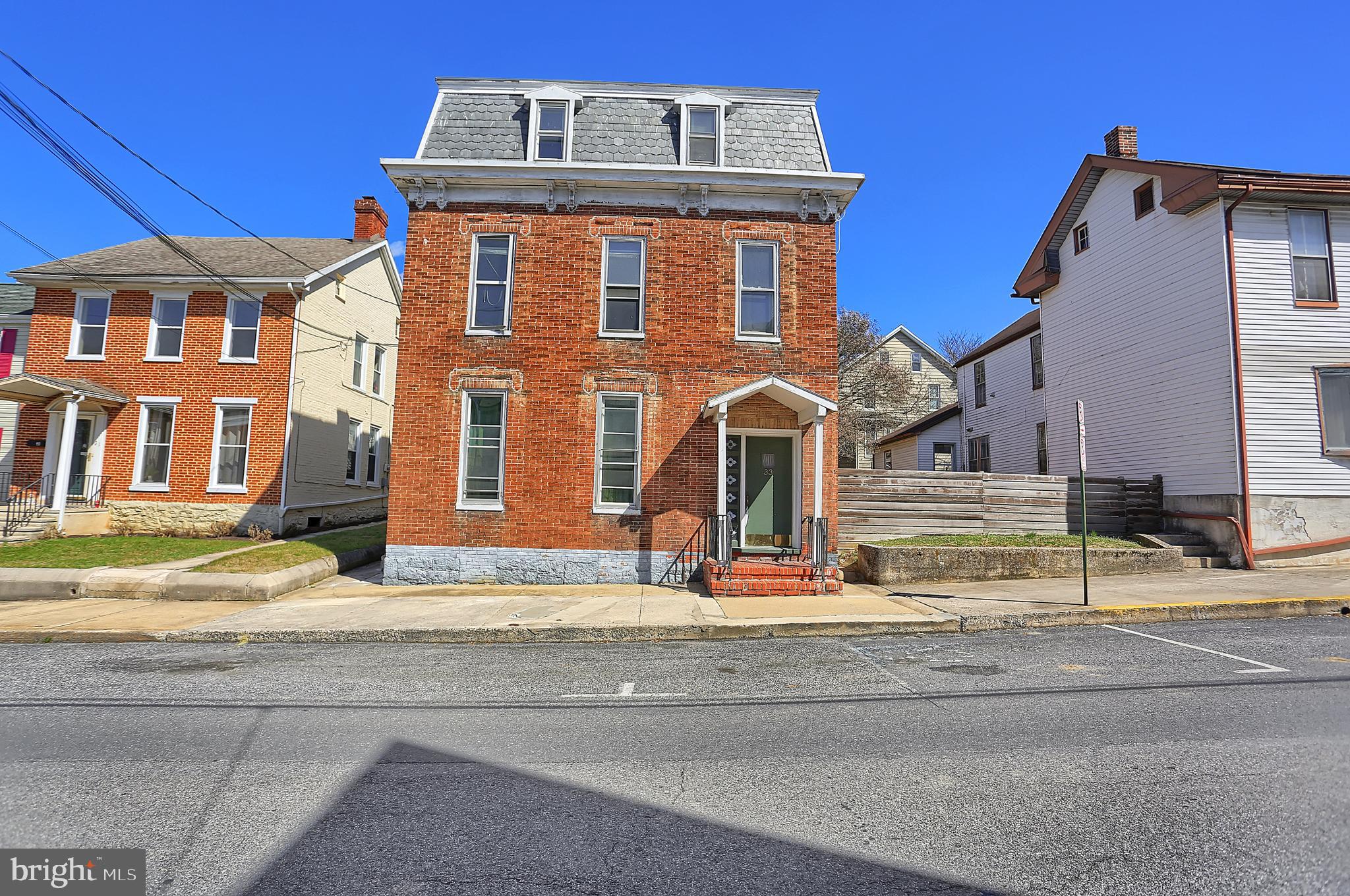 Detached 3 unit rental in Shippensburg Borough with 3 off-street parking for three cars close to Shippensburg University. Some solid improvements made by current owner. The property is looking great and ready for new tenants! Video walk through tour can be viewed here: https://youtu.be/uaUzw9eGrfU
