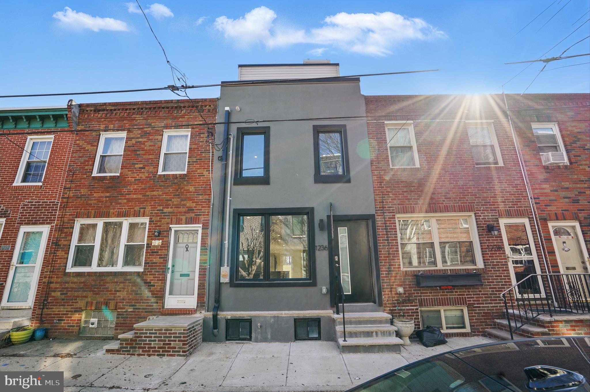 Stunning 3-Bedroom Home with Roof Deck & Street-to-Street Access in Philadelphia

Welcome to 1236 Latona Street, a beautifully Constructed 3-bedroom, 2.5-bathroom home offering modern living in one of Philadelphia’s most sought-after neighborhoods. This exceptional property features street-to-street access for added convenience and a spectacular roof deck with expansive views of the city skyline.  

Inside, you'll find a bright and open-concept living space with stylish finishes and ample natural light. The modern kitchen boasts sleek countertops, stainless steel appliances, and plenty of cabinetry—perfect for cooking and entertaining.  

The second floor features spacious bedrooms, including a primary suite with an en-suite bathroom. The additional bedrooms offer flexibility for guests, a home office, or a growing family. The 2.5 bathrooms are tastefully updated with contemporary fixtures and finishes.  

One of the highlights of this home is the private roof deck, where you can relax, entertain, and take in breathtaking panoramic views of the Philadelphia skyline. Whether you're enjoying a morning coffee or an evening sunset, this space is a true urban retreat.  

With street-to-street access, this home offers added convenience for dropping Groceries, deliveries, and everyday living. Located just steps from top restaurants, parks, and public transportation, this home is a perfect blend of comfort and city living.  

Don’t miss this incredible opportunity—schedule your showing today!