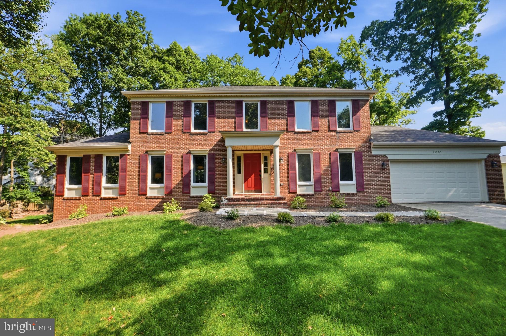 This beautifully updated home is tucked away in a quiet cul de sac and features stunning refinished hardwood floors and a gorgeous thoughtfully designed kitchen with massive island and upgraded top of the line stainless steel appliances. The inviting family room showcases a stunning  painted brick fireplace and access to the back deck, while the renovated kitchen offers dual sinks, quartz counter tops, induction cooktop with downdraft, and a large picture window overlooking the large, flat fenced backyard.  The main level, with it's open floor plan that flows perfectly for entertaining,  also includes a private office, spacious dining room with a large bay window, living room, and an updated laundry room complete with floor-to-ceiling cabinetry and utility sink. Upstairs features upgraded light colored bamboo flooring, updated primary and hall bathrooms, and four generously sized bedrooms with large windows and ceiling fans throughout.  The spacious primary suite offers excellent closet space and a luxurious en-suite bathroom with heated floors, oversized walk-in shower, dual shower heads, and an abundance of storage. The unfinished walk-out basement includes a bathroom rough-in and provides endless possibilities for future expansion.  Enjoy fresh paint and a new roof that was put on in 2020. Water Heater replaced 2023.  Siding and windows replaced 2014.   The large fenced backyard offers plenty of room to relax, entertain, garden, or play. This home is located in the highly sought after Little Rocky Run community where residents enjoy amazing amenities including swimming pools, tennis courts, playgrounds, and scenic trails and is just minutes from top-rated schools, shopping, dining, and major commuter routes like 66, 28, 29, and Fairfax County Parkway.