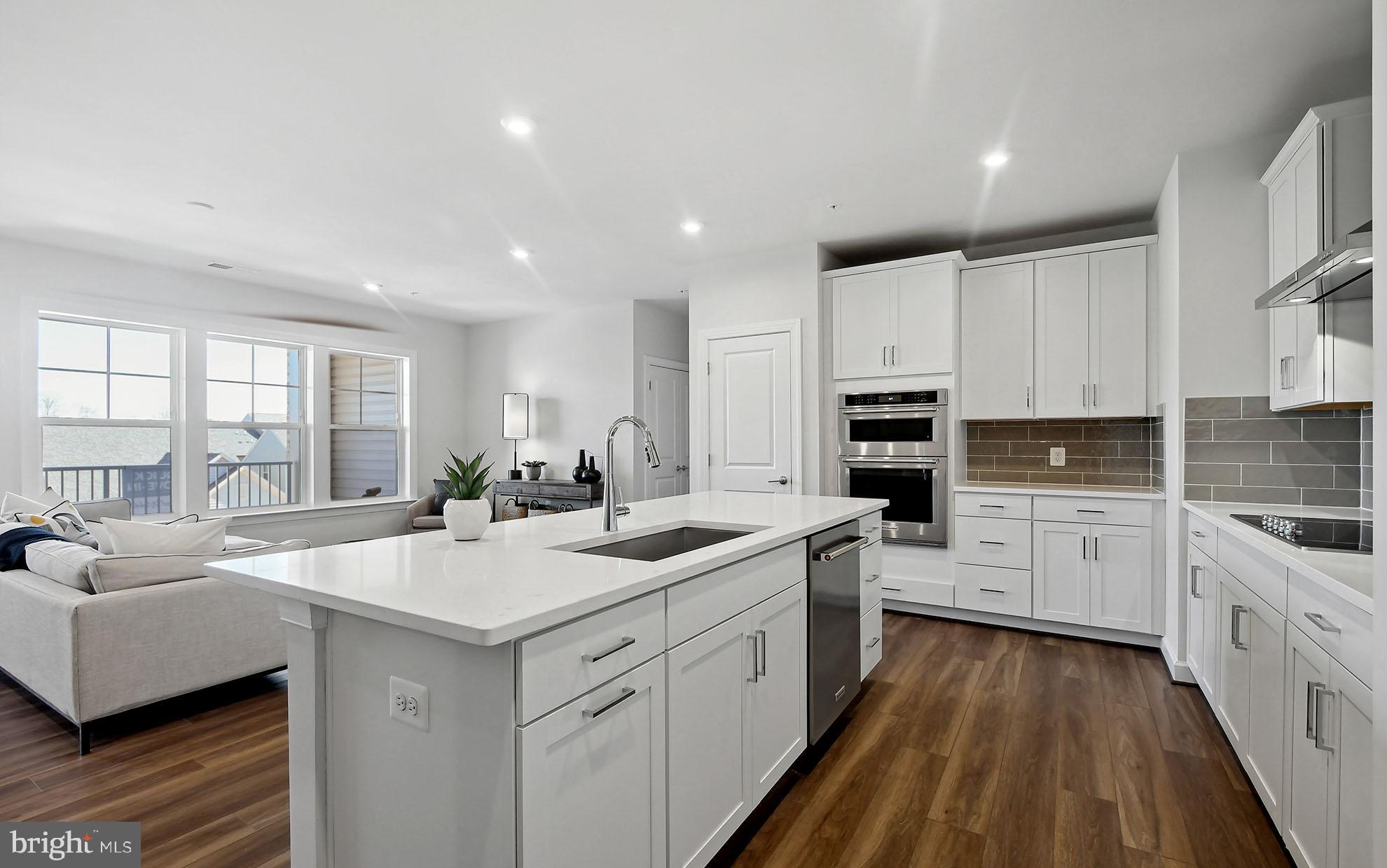 The impressive Devon is the largest 2 bedroom condo with a flex room and a space for a dining room table.