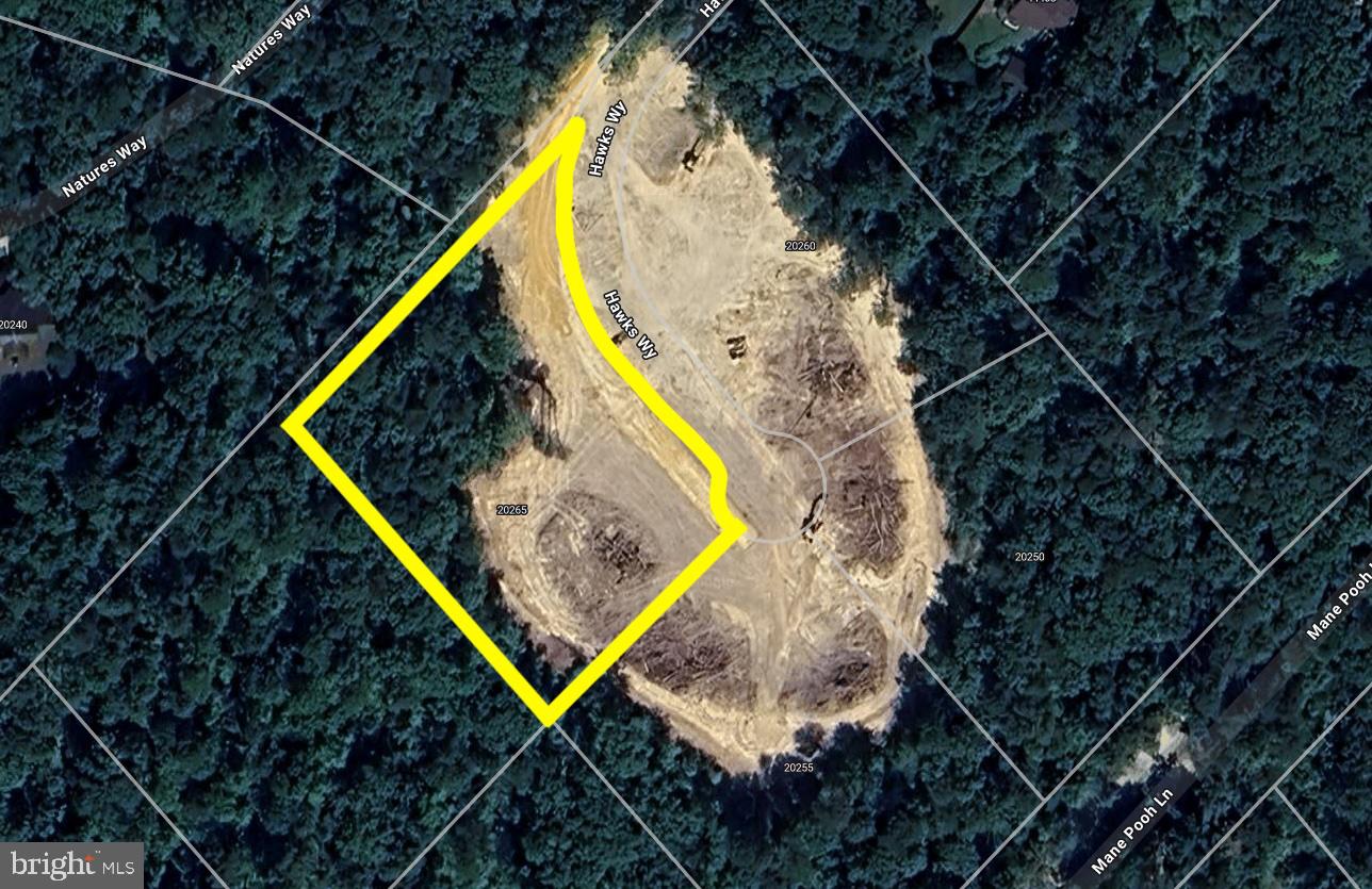 Prime 1.44-Acre Buildable Lot in Leonardtown, MD 

Welcome to 20265 Hawks Way, a fantastic opportunity to build your dream home on a spacious 1.44-acre parcel on a quiet street. This generous lot offers a blank canvas — cleared and ready for construction — surrounded by other new construction homes that bring a sense of neighborhood and modern living while maintaining a peaceful, rural feel. 

Situated just minutes from local conveniences, shops, dining, parks, and top-rated schools, this property blends tranquility with accessibility. Enjoy country-living charm in a growing residential area while still having easy access to major commuter routes and all that Southern Maryland has to offer. 

Perfect for custom builders or homebuyers looking to craft their ideal home on a sizable lot — embrace the opportunity to imagine, design, and build your future here in Leonardtown!