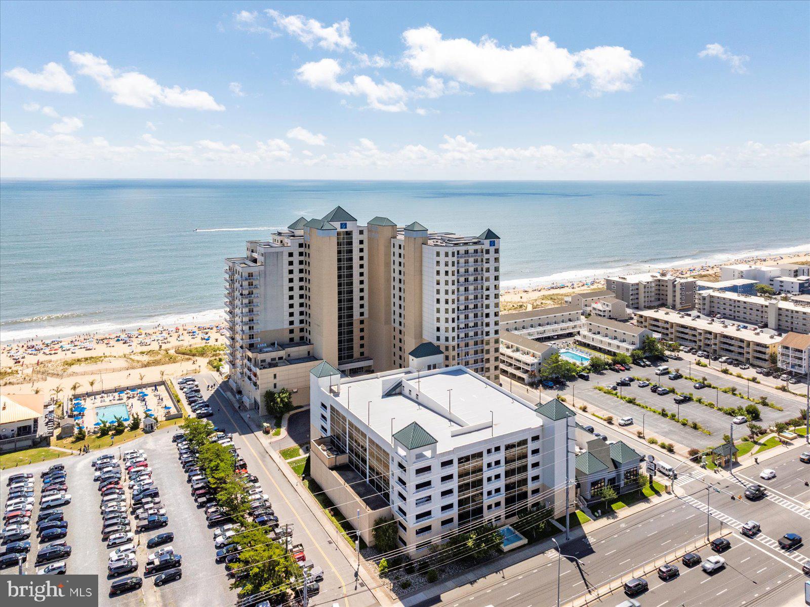 Welcome to luxury at the beach in the heart of Ocean City, MD!  This 3-bedroom 3-bathroom residence at the Gateway Grand has been lovingly maintained by its original owners.  This south facing location has a spacious outdoor balcony where you can watch the ocean waves roll in while basking in the warm sun.  Enjoy in the Summertime, but also off-season, the current owners favorite time of the year.  This residence was furnished by a high-end local furniture company with large, framed artwork and custom wall paint.  The current owners replaced the carpeting in the bedrooms during their tenure as well as upgrading the washer dryer with large high-end front-loading machines.  The efficient water source heat pump was replaced a year ago.  The ceramic tile in the main areas is easy to clean and maintain.  The chef in your family with appreciate the large kitchen with plenty of storage in the popular white cabinets, stainless steel appliances, and granite countertops.  One of the most exciting features is the layout of the condo itself with a large great room for gathering.  This is the F-style floorplan.  Storage locker 191 on the mezzanine level is deeded to this residence.  The Gateway Grand offers all of the amenities you are looking for in a beach condominium with heated indoor and outdoor pools, on-site maintenance team, on-site management, two-story glass lobby, kid's game room, 24/7 fitness center, secure access parking garage with an abundance of parking and electric car chargers, an additional surface parking lot with additional parking spots, and a staffed front desk with security onsite overnight.  Schedule your private tour today to see for yourself why The Gateway Grand should be your next primary, secondary, or investment home!