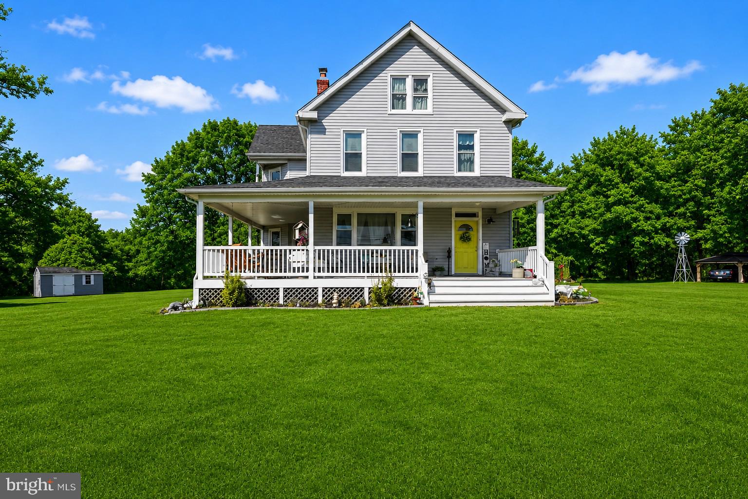 Iconic Victorian Farmhouse Estate on Nearly 5 Acres

Welcome to 3808 Federal Hill Road — a breathtaking 1920s Victorian farmhouse estate where timeless elegance meets modern farmhouse luxury in the heart of Jarrettsville. Set on nearly 5 picturesque acres, this is a rare chance to own a fully updated historic home wrapped in serene countryside and unmatched charm.

Arrive via the graceful circular driveway and feel the sense of arrival build immediately — stunning curb appeal, a signature wraparound porch, and sweeping views that invite you to slow down and stay.

Inside, the home has been extensively renovated, preserving its architectural soul while delivering the modern farmhouse finishes today's buyers crave. Every room is light-filled, spacious, and designed for both everyday living and effortless entertaining.

 Interior Highlights
- New laminate flooring throughout (2023)
- New cabinets and countertops (2023)
- Updated main-level bathroom (2024)
- Fully renovated while preserving original Victorian character
- Bright, generous living spaces built for comfort and entertaining
- Possible 4th bedroom on the upper level (see photos)

 Resort-Style Outdoor Living
- Wraparound porch for timeless indoor-outdoor living
-Rear deck, perfect for relaxing  under the stars
- A tranquil pond setting a peaceful, picturesque tone
- Charming gazebo for gatherings or quiet reflection
- Nearly 5 acres of open, private land — endless possibilities

 Exceptional Property Features
- Beautifully updated 1800s barn — full of character, ready for hobbies, storage, or creative use
- Circular driveway with ample parking for guests, events, or multiple vehicles
- Brand-new BAT septic system (2023) for lasting peace of mind

Elegant. Private. Truly Unforgettable.
3808 Federal Hill Road — where historic beauty meets modern farmhouse living at its finest.