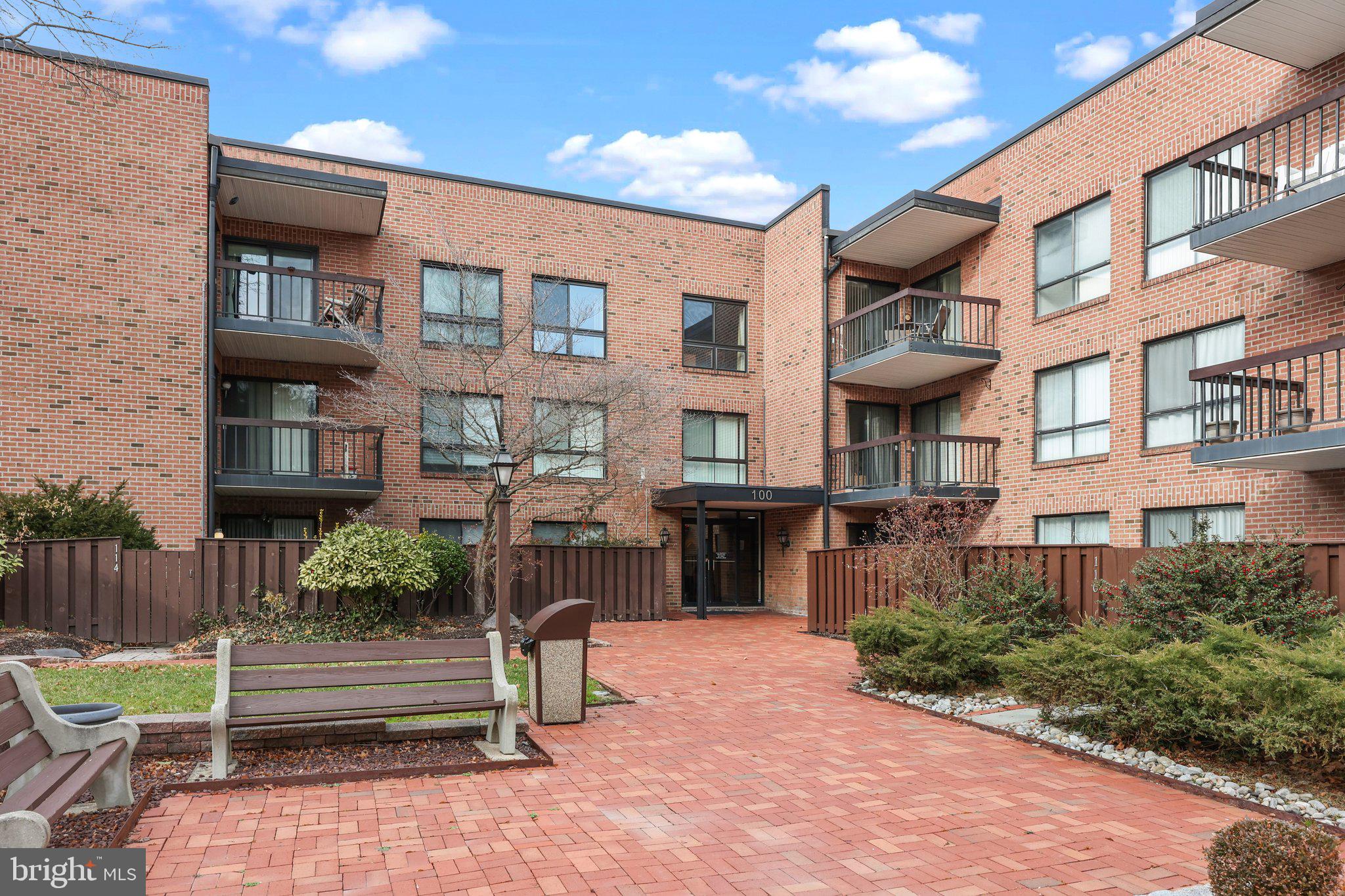 Welcome home to HILL HOUSE!! This Sought after community is the perfect place for you to call home.  Two Entrances into the secured building lead you to a beautiful renovated lobby where you can take the elevator or the open staircase up to your Condo.  Once you make your way to the third floor, step foot into your beautifully lit condo foyer.  To the left is your eat in kitchen that leads into the open concept Living/Dining rooms with a little extra space for a den or reading nook that has great views overlooking Bryn Athyn.  Step  out onto your private balcony, or open all the sliding doors for a great indoor outdoor feel.  Around the corner is your in-suite washer and dryer, 2 full baths, and 2 large bedrooms with floor to ceiling windows.  The Main Bedroom has an oversized walk-in-closet and plenty of space for all your belongings.  This Condo also comes with a large storage unit on the first floor and great outdoor common area spaces.  Holy Redeemer Hospital and Bethayres Train Station are both within walking distance along with public transportation all at your doorstep.  Minutes away from Philadelphia, Willow Grove, Elkins Park, Route 1 and the Turnpike this condo is in the heart of it all.