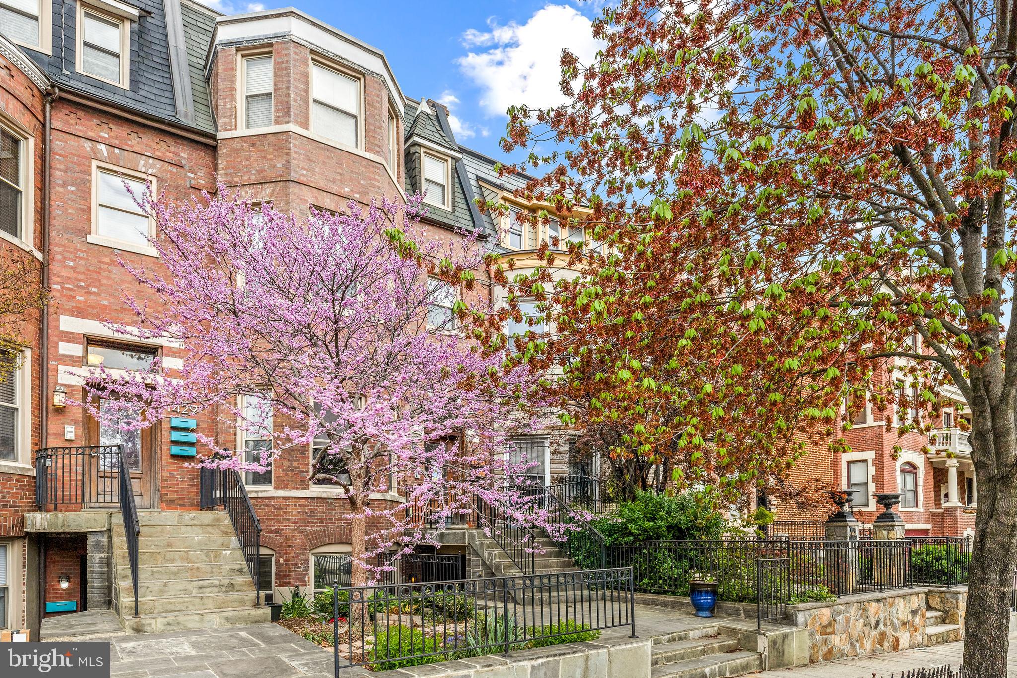 Spacious and stylish 2BR/2BA condo in the heart DC, offering the perfect blend of historic charm and modern updates. This home features hardwood floors, high ceilings, an outdoor terrace, and a cozy gas fireplace. The kitchen is equipped with updated appliances, including a brand-new gas stove (2025), refrigerator (2024), Bosch dishwasher (2022), and microwave (2020). Recent upgrades include a new HVAC system (2024) and garbage disposal (2025).

Tucked on a quiet street, enjoy the convenience of city living without the congestion of through traffic. Just three blocks from a full-service grocery store, two boutique gyms, dog daycare, and top-tier dining, including the Michelin-starred Rooster & Owl. A short walk to the vibrant 14th & U corridor and only one block from Meridian Hill Park, home to the historic Sunday drum circle. Excellent walkability with easy access to the Green & Yellow Metro lines—this is DC living at its finest!