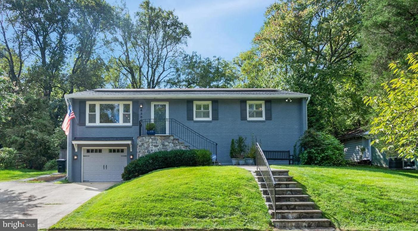 8300 Beech Tree Road is a beautifully renovated four bedroom, three full bathroom home with an expansive yard, patio, and swimming pool in highly sought after Burning Tree Village. 

Upon entering the home, you’re greeted by a spacious living room that flows into the dining area and kitchen. The newly renovated kitchen design was completed by Jack Rosen Kitchens - seamlessly blending luxurious modern elements while maintaining a timeless design. Truly the heart of the home, this eat-in kitchen is equipped with high-end appliances such as a Wolf induction stove and a Sub-Zero fridge, a designer backsplash, and an expansive quartz island.   The main level also features a light filled family room which overlooks the pool and backyard.

The primary bedroom features an ensuite bath with double vanity.  Two additional well-appointed bedrooms are located on the main level along with a full bathroom providing   convenience and comfort.

The lower level features a large family room with custom built-ins, along with a bedroom and full bathroom. An attached one-car garage and storage provide added convenience. Further benefits include a storage room and laundry area with Speed Queen Washer, Bosch Dryer, and leased solar panels.

A true oasis nestled in the heart of the neighborhood, this gorgeous property is perfect for entertaining with the large swimming pool inlaid with beautiful hardscaping and patio, luscious green fully fenced yard with wonderful mature landscaping. One of the home's most delightful features is its connection to nature as it looks directly out onto Beech Tree Park. A five minute walk to Burning Tree Elementary and a few blocks from Thomas Pyle Middle, making school commutes a breeze. Easy access to 495/270, Downtown Bethesda, Potomac, DC and Northern VA.

Don't miss this opportunity to own this exceptional home in one of the most desirable neighborhoods in the Whitman school district!