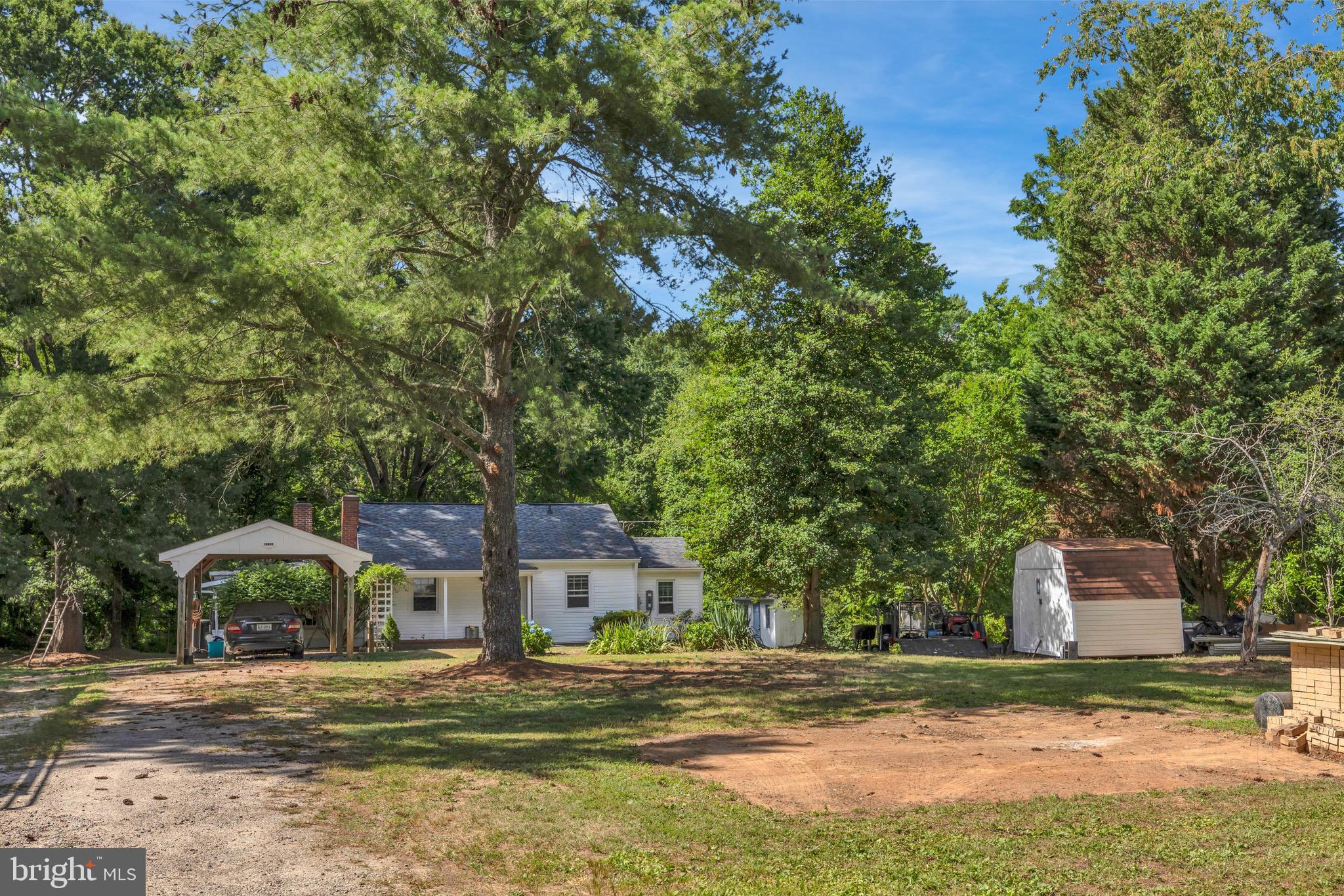 Two small homes for one price! Cute 2 Bedroom and  1 bath  with screened porch, updated kit, 2 fireplace & carport! 2 sheds, heated workshop, 2nd  house (1 bed/1 bath), with 1+ AC of land. Property is 2 SEPARATE LOTS  & ZONED C-5 for residential use.  Easy access to I-95, VRE & Ft. Belvoir & River/water access. MAP # for the 2nd home (Address 10630 OLD COLCHESTER RD VA) : 1133 01 0016
