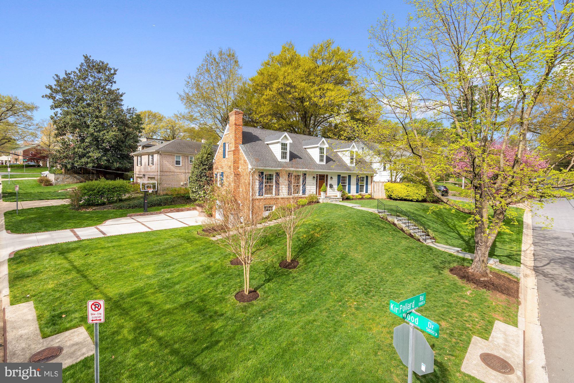What do you get when you combine a touch of dream location, with a dash of the idyllic neighborhood and a sprinkle of turnkey perfection?  You get 5500 Pollard Road.  This personal residence of a custom homebuilder represents the passion and care of the most meticulous of craftsmen.   Situated in one of Bethesda’s hottest neighborhoods in one of the most sought-after zip codes, Springfield offers you a charming neighborhood with walkable schools as well as the convenience of shopping and dining just steps away.   Your new home is situated on one of Springfield’s coveted corner lots, which boasts endless curb appeal as your guests come to visit.  The updated landscaping, expanded driveway, and inviting lead walk, all offer you and your guests a welcoming experience no one will soon forget. Every inch of this jewel box home was fully renovated.  Your professional chef’s kitchen was opened and expanded to improve site lines and flow through the house.  The highest level of appliances was installed; all professional series Thermador.  Explore the cabinet’s custom features and upgrades.  Hidden USB charges will ensure no one is fighting to charge their device. The pot filler offers aesthetic appeal and everyday convenience.  The dual island-counters make entertaining a dream, as you move from the kitchen, to the dining room, to your outdoor patio.  Enjoy outdoor living in the screened in porch fitted with lighting and a fan.  The flagstone patio continues into the open air, under the charming patio strings lights.  Enjoy grilling without ever thinking about propane tanks again, with the dedicated grill gas line.  Before you grill, pick some herbs from the raised custom-built herb garden.  Work from home in style, with a reclaimed wood wall framing the background of all your Zoom calls.  The study’s built in bookshelves create plenty of storage.  Of course, this space could easily be converted into a 5th bedroom, with a full bath en suite.    But don’t spend too much time working, when you can be playing in the enhanced and expanded lower level.  After watching the big game in the comfortable rec room, select a wine from your new 500-bottle temperature-controlled wine cellar, and then break out a couple glasses on the soapstone bar, with reclaimed brick framing the experience.  If you’re having a big party, it’s no problem to host with the second full-sized refrigerator in the basement.  Moving upstairs, each of the bedrooms offer a spacious retreat.  Dual walk-in closets in the owner’s suite, with automatic lights, ensure that no one is fighting for closet space.  The kids can enjoy a space of their own, with a cute play-nook designed into one of the bedrooms.  Store your seasonal clothes in the freshness of the cedar-lined closet.   The kid’s “drop-zone” allows kids a place to set their things after returning home from school.  The over-sized laundry room, with built-in drying racks will make family wash day a dream.  The fully finished garage offers a sanctuary for the most discerning gearhead, or simply a place to store items with the ample Gladiator shelves.  And for your yard and outdoor items, the paint-matching shed gives tons of extra storage space. As you lay down each night, you can take comfort in the fact the quality of construction and materials behind the walls was treated with equal care.  Enjoy the peace of mind that comes with brand new windows, brand new insulation (including the full attic), new HVAC ductwork, new plumbing, re-grading of yard, new framing, top of the line gutter guards and so much more! Schedule your appointment today before it’s too late!