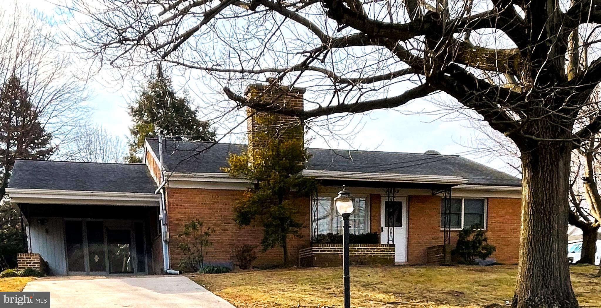 Welcome home! REFRESHED!!!  The home has been freshly painted (including trim & ceilings), wallpaper in family room has been removed along with being professionally cleaned.  The carpet was removed on basement stairs and steps painted.  Exterior will be power washed when temps allow.  Patio screen door will be repaired.
 This charming all brick 2 bedroom, 2 bathroom house is located on a quiet street in Susquehanna Township.  One level living plus ample finished space on the lower level to meet your needs for play area, crafting or a work shop.   Luxury vinyl plank flooring was recently installed on the main and lower levels.  Cozy evenings await you in this living room with brick fireplace and hearth plus builtins for all your books, games, or toys.  The kitchen is fully equipped and has a bright & sunny dining area.  The screened porch w/wood ceiling is entered from the car port.

Park your car in the covered attached carport or driveway so no need for street parking. This home offers a great opportunity for 1st time homebuyers or those looking to downsize.  Location is key at this property. Conveniently located to shopping, restaurants & schools.