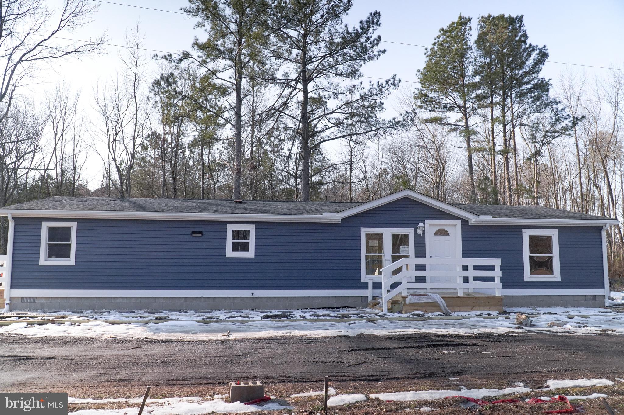 Beautifully remodeled 3-bedroom, 2-bathroom home offering modern upgrades, a spacious lot, and a convenient central Sussex County location. This move-in-ready property has undergone a complete renovation, giving buyers the comfort of major improvements already completed.
Recent updates include a brand-new HVAC system, new roof, new siding, updated plumbing, brand new appliances, and a new septic system, providing long-term reliability and peace of mind. Inside, the home features a fresh, updated interior designed for comfortable everyday living.
Situated on half an acre, the property offers plenty of outdoor space for relaxing, entertaining, gardening, or future possibilities. Enjoy the quiet of a rural setting while still being just a few minutes from Georgetown, making it easy to access shopping, dining, and local amenities.
Its central Sussex County location also places you within a reasonable drive of Delaware’s beaches and major towns, giving you the perfect balance of convenience and privacy.
Move-in ready and fully updated, this property is a fantastic opportunity for buyers looking for modern updates, land, and a great location all in one.
