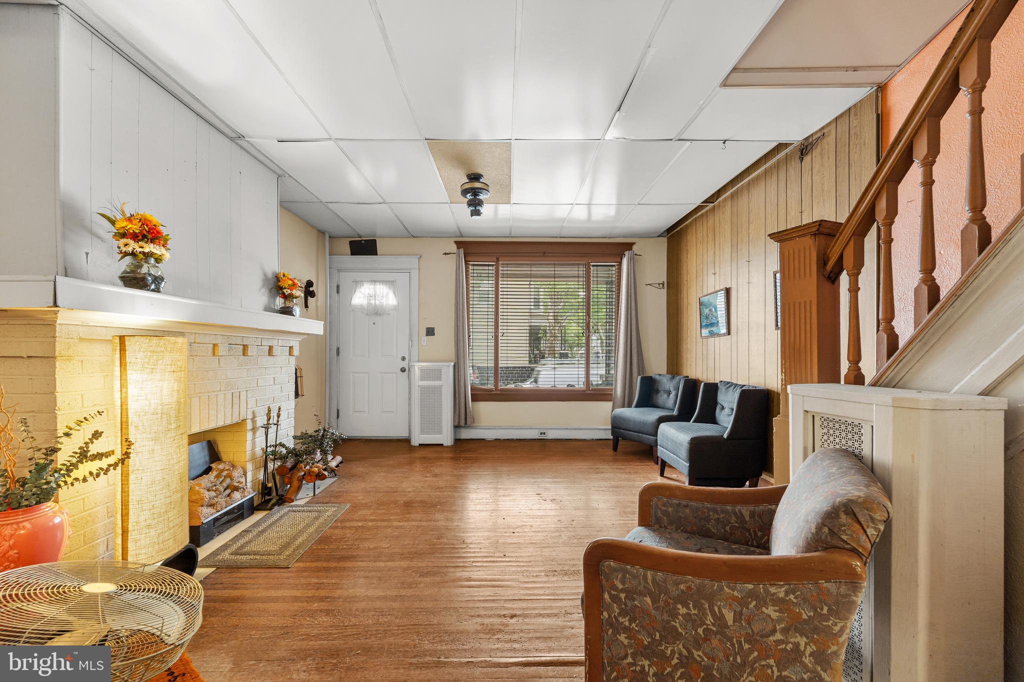 Opportunity meets the right imagination at 5947 Media Street, a classic Philadelphia rowhome filled with warmth, character, and untapped potential. Lovingly cared for over the years, this as is home is ready for its next chapter. High ceilings, generous room sizes, and abundant natural light create an inviting atmosphere with endless possibilities to make the space your own.

Original hardwood floors flow through the spacious living and dining areas, offering comfortable spaces for everyday living and entertaining. Upstairs features three nicely sized bedrooms and a full bath, while the unfinished basement provides ample storage or the opportunity to create additional living space, a workshop, gym, or recreation area.

Enjoy outdoor living from both the private rear patio and the spacious front porch, perfect for morning coffee, relaxing evenings, or gathering with friends and neighbors.

Conveniently located near shopping, parks, public transportation, and major commuter routes, this location offers easy access to the suburbs, a short ride into Center City Philadelphia, and convenient travel to New Jersey. Whether you are an owner occupant or investor, 5947 Media Street offers the chance to bring fresh vision to a home with solid bones and lasting charm.