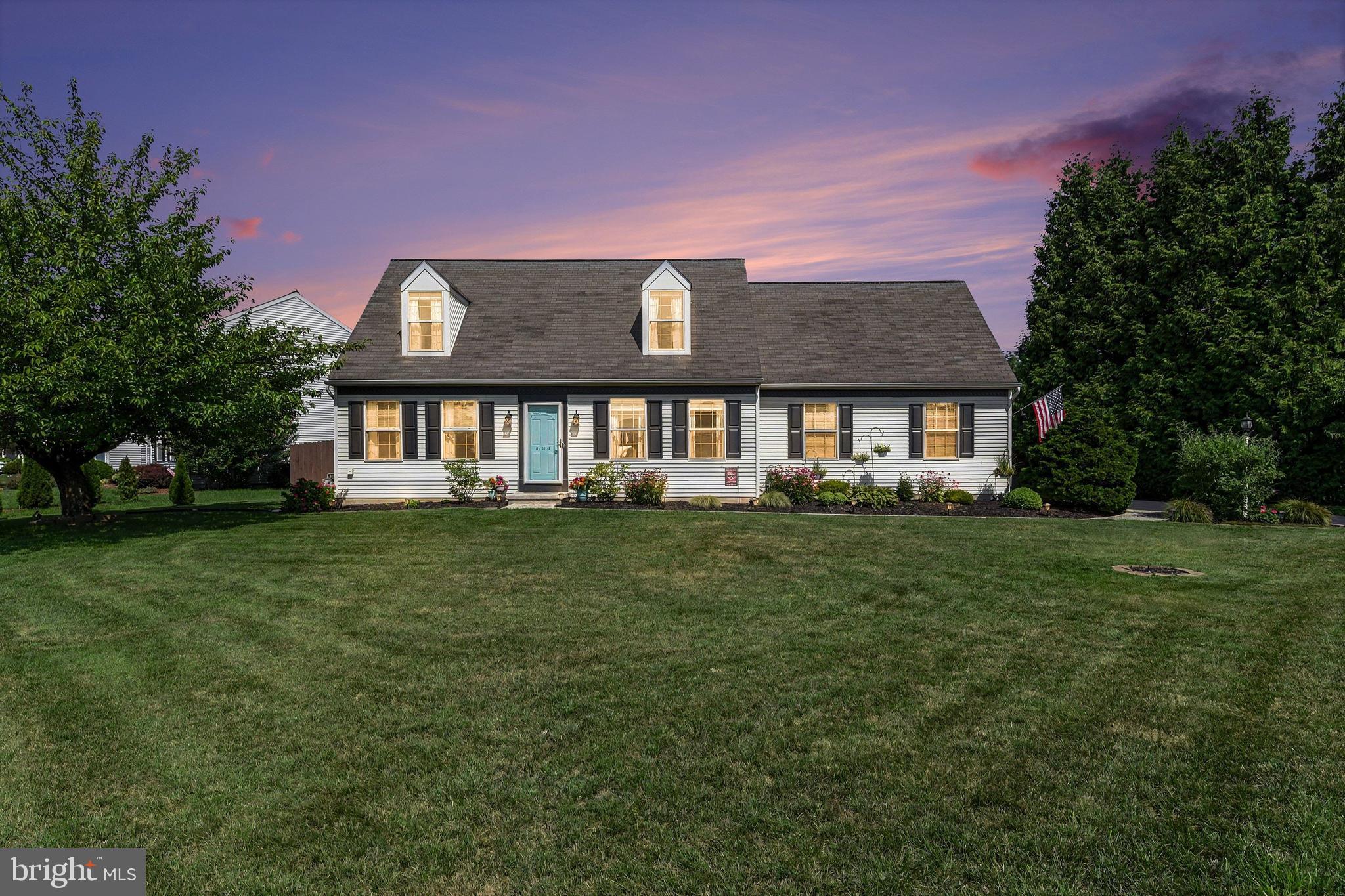 Welcome home to this beautifully updated Cape Cod, perfectly positioned on a desirable corner lot with exceptional curb appeal and an inviting warmth that is evident from the moment you arrive. Featuring an oversized two-car garage and thoughtfully designed living spaces, this move-in-ready home seamlessly blends timeless charm with today's modern finishes.

Step inside to discover a fresh, bright interior that has been completely repainted and enhanced with stunning luxury vinyl plank flooring throughout. The beautifully remodeled kitchen is the heart of the home, showcasing stylish new cabinetry, elegant granite countertops, and abundant workspace for preparing meals or entertaining family and friends. The highly sought-after first-floor primary suite offers comfort and convenience, while the upper-level features two generously sized bedrooms and a full bathroom, providing plenty of room for family, guests, or a home office.

The finished lower level expands your living space with a spacious family room perfect for movie nights, sporting events, or simply relaxing after a long day. An additional bonus area offers endless possibilities as a game room, recreation space, fitness area, or hobby room, while the laundry area provides added functionality and convenience.

Step outside and prepare to fall in love with your own private backyard retreat. The fully fenced rear yard has been thoughtfully designed for entertaining and everyday enjoyment, featuring a beautiful paver patio, an inviting fire pit for cool evenings, a charming pergola for shaded gatherings, and an above-ground swimming pool ready for endless summer fun. Completing this incredible outdoor oasis is a large wooden shed with electric, providing exceptional storage or the perfect workshop for projects and hobbies.

With its extensive updates, spacious floor plan, exceptional outdoor living, and prime corner lot location, this stunning Cape Cod offers the perfect combination of comfort, style, and functionality. This is more than just a house; it's the place you'll be proud to call home.