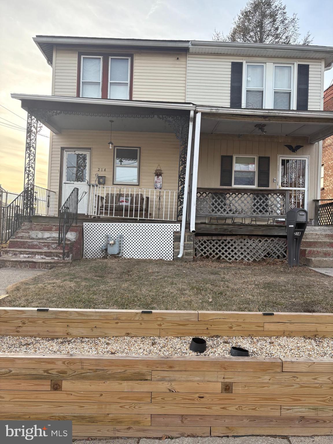 Welcome to 214 N. Sycamore Ave, conveniently located in the desirable Westbrook Park section of Clifton Heights with easy access to public transportation and shopping.  The first floor features a nice covered porch, living room, separate dining room, and spacious kitchen with nice views out the back of the house.  The 2nd floor features 3 spacious bedrooms with hardwood floors and 1 full bathroom.  The full basement is great additional space for storage and laundry.  There is a brand new elementary school being built just around the corner from the property.