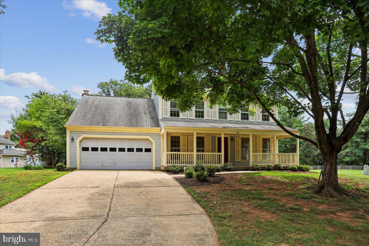 This home offers the opportunity to bring your vision to life on a beautiful, spacious lot in the highly desirable Franklin Farm community! Nestled beside a large, level common area that expands the sense of space and privacy, 3231 Nestlewood Dr features a welcoming covered front porch and a floor plan designed for everyday living. Inside, the MAIN LEVEL offers a private office with French doors, NEW luxury vinyl plank flooring, and a spacious kitchen with abundant natural light. The kitchen opens to the family room with a cozy wood-burning fireplace and access to the deck overlooking the flat backyard. A formal living room, dining room, and convenient main-level laundry/mud room complete the level. UPSTAIRS, you'll find NEW carpet throughout and four generously sized bedrooms. The primary suite includes an en-suite bath, while a second full bathroom serves the additional bedrooms. The unfinished BASEMENT provides endless possibilities to create additional living space, a recreation room, gym, or workshop tailored to your needs. An attached two-car garage offers additional storage. While the home is ready for updates, the combination of its functional layout, exceptional lot, and sought-after location creates a rare opportunity to build equity and make it your own. Located in the award-winning Franklin Farm community, residents enjoy pools, ponds, 13 miles of paved trails, 180 acres of open space, pickleball with daily open play, and a true sense of community. Just minutes from Dulles Airport, shopping, dining, and major commuter routes, this is an opportunity to invest in one of Northern Virginia's most beloved neighborhoods.