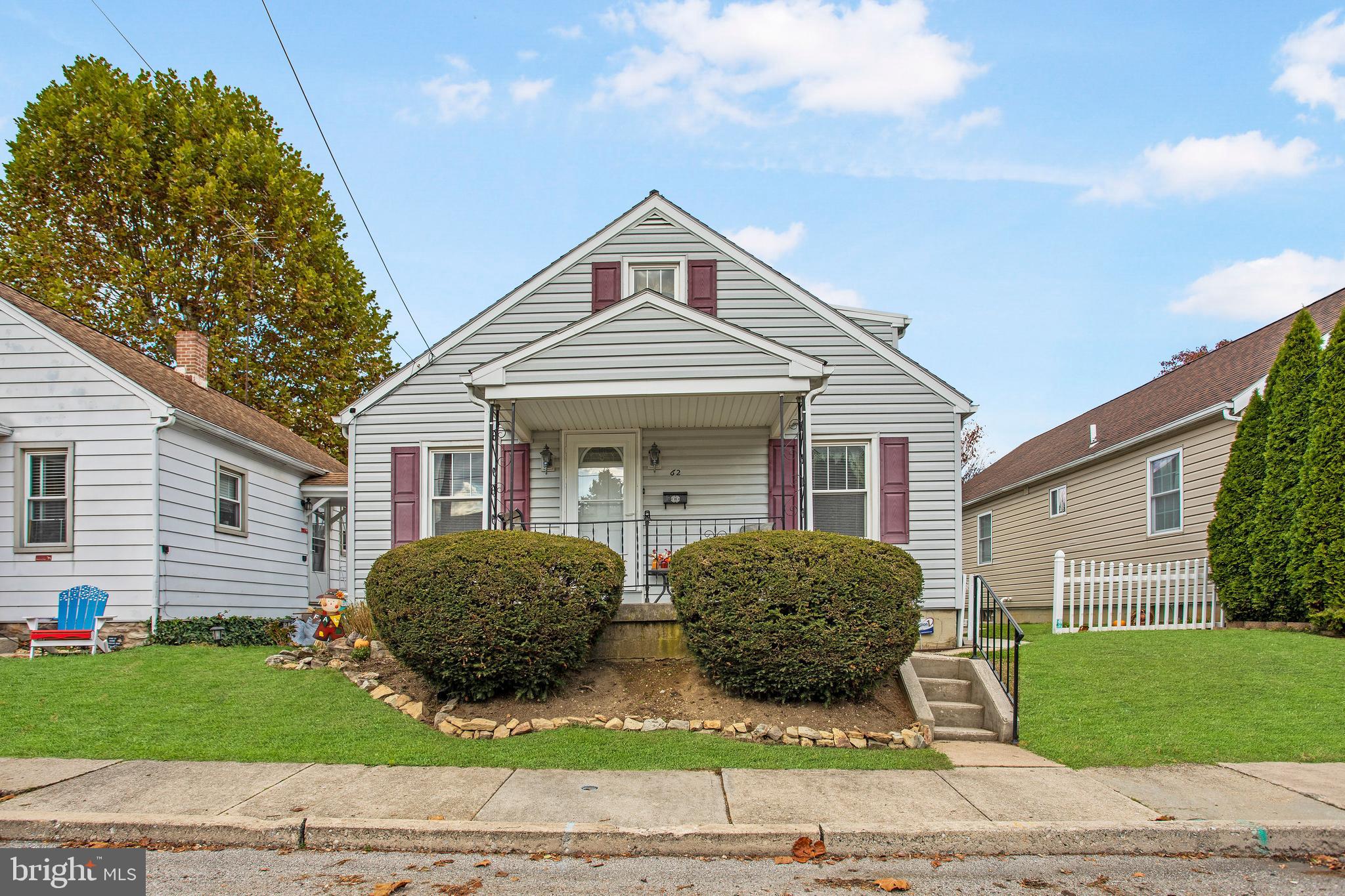 This 3 Bedroom 2 full bath cape cod as been freshly painted and features hardwood floors throughout. Natural gas hot water baseboard heat on the 1st floor. Electric baseboard on 2nd floor. Partially finished basement. Oversized detached 1 car garage with access from private alley. Conveniently located near schools, park, and other local attractions. This home offers plenty of opportunity.