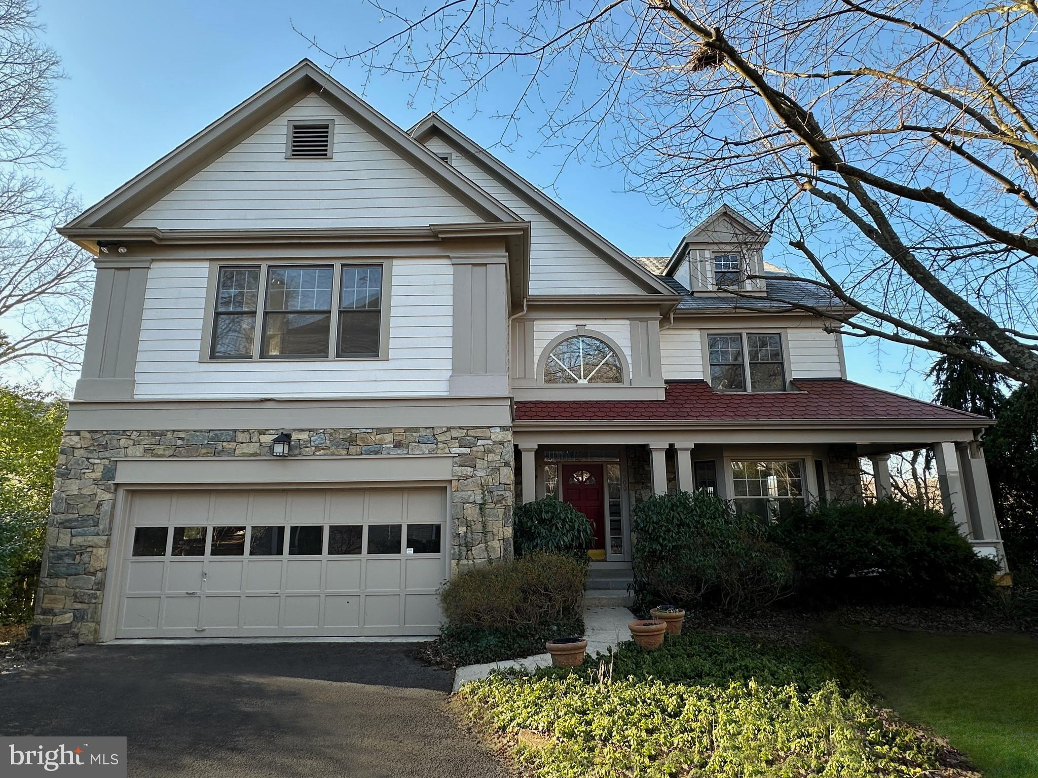 NEW ON MARKET!
A gem in the coveted Brookmont area! Here’s your opportunity to own a sun-filled, open-floor-plan home w 2 car garage on a quiet cul-de-sac just minutes from DC. Step inside and be delighted by the natural light flooding in. The main level sets the stage for relaxation and entertainment with an impressive 2-story family room with wood-burning fireplace, and sliding glass doors leading to a newly refreshed deck. The large kitchen adjoining the family room features a counter with bar seating and a breakfast nook surrounded by windows. The sun-filled living room with a gas fireplace adjoins the formal dining room, which also opens up to the spacious deck. Need a quiet space to work? Look no further than the main-level office. Upstairs, you'll find a large primary suite featuring dual walk-in closets, a private balcony, and large bathroom with a jacuzzi tub and steam shower. Three additional, generously sized bedrooms, each with an ensuite bath, offer ample privacy and comfort. Completing the upper level is a laundry room, streamlining daily routines. Enjoy the walk-out lower level with bedroom, full bath, kitchenette, and bonus room as well as a second washer/dryer hookup. This newly refreshed home features brand-new carpet and newly refinished hardwood floors throughout as well as new fixtures and fresh paint from top-to-bottom, including in the two-car garage. This home offers unparalleled convenience with easy access to Clara Barton and GW Parkways, McLean, and Washington DC. Nature enthusiasts will love the proximity to the C&O Canal, Glen Echo Park, and Capital Crescent Trail. Don’t miss this one!