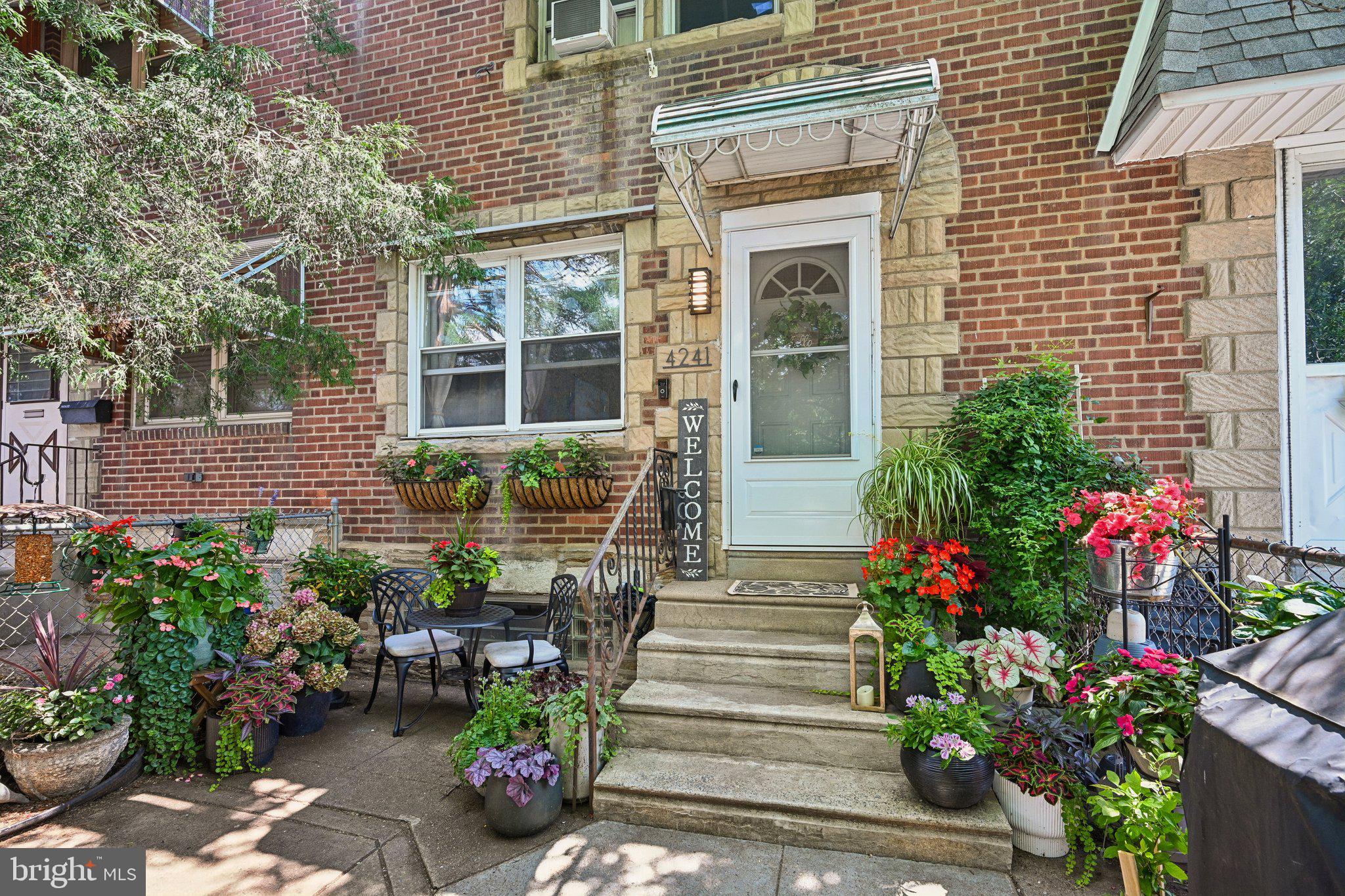 Updated Kitchen • Refinished Hardwood Floors • Newer Roof • Updated Bath • Brand New Carpet • Rear Driveway Parking • Front Patio Garden • Unfinished Basement with Laundry

Welcome to 4241 Elbridge St located in the desirable Mayfair section of Northeast Philadelphia, this home offers the perfect blend of classic charm and thoughtful updates. This well-maintained 3-bedroom, 1-bath brick rowhome features approximately 1,100 square feet of comfortable living space with beautifully refinished hardwood floors flowing throughout the bright and inviting living and dining rooms. The updated kitchen is designed for both everyday living and entertaining, showcasing white cabinetry, granite countertops, stainless steel appliances, a subway tile backsplash, and a breakfast bar that opens to the dining area.

Upstairs, you'll find three bedrooms all with brand new carpet, including a spacious primary bedroom, along with an updated full bath. The unfinished basement provides excellent storage, a dedicated laundry area, and the flexibility to create additional living space, a home gym, workshop, or hobby room in the future.

Outside, the welcoming front patio and beautifully landscaped garden create an inviting space to relax with your morning coffee. The rear driveway offers the convenience of off-street parking, with additional street parking available for guests.

With a roof replaced just a few years ago, tasteful updates throughout, and a location close to shopping, dining, parks, schools, and major commuter routes, this move-in ready Mayfair home offers an exceptional opportunity to enjoy one of Northeast Philadelphia's most established neighborhoods.