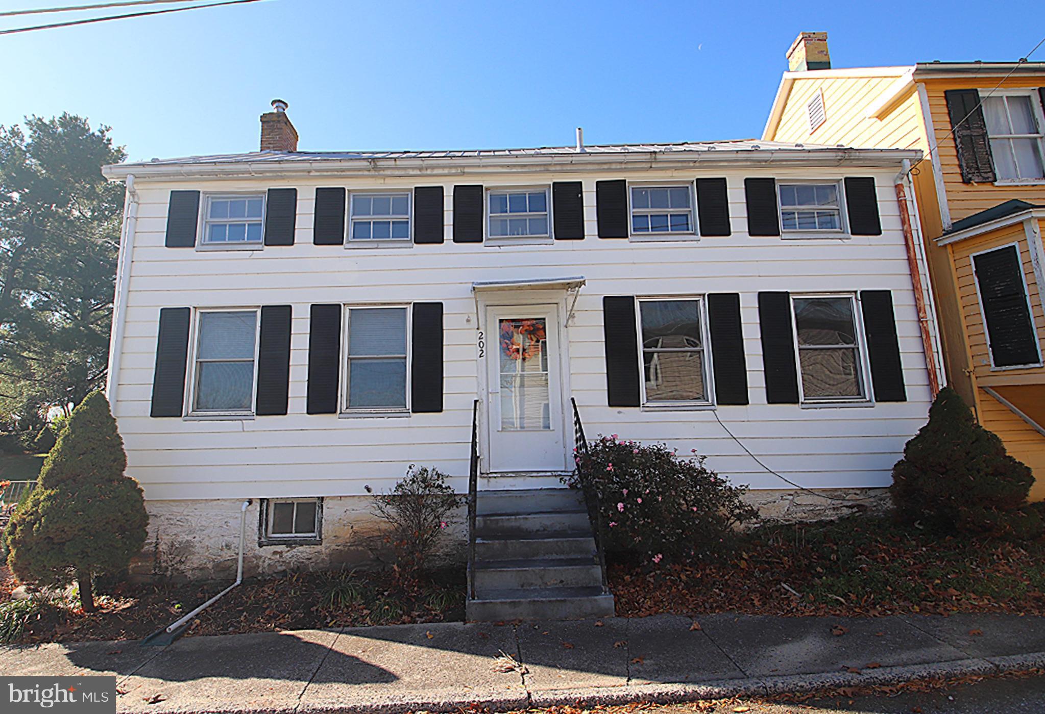Tucked away in the heart of Frederick County with beautiful mountain views, this house has tons of potential! A lot of the work has already been done and is ready to be finished to your taste (main needs are flooring and appliances). Featuring 3 bedrooms, a nice sized Kitchen, a large open Dining & Living area, main level laundry, and 2 additional rooms on the main level providing plenty of living space. Outside enjoy the rear patio and lovely back yard that backs to farmland (in conservation so no concerns about it being built on!). Plenty of on-street parking as well as a detached garage.  Located just a mile from scenic Gathland State Park and a short drive to Middletown.