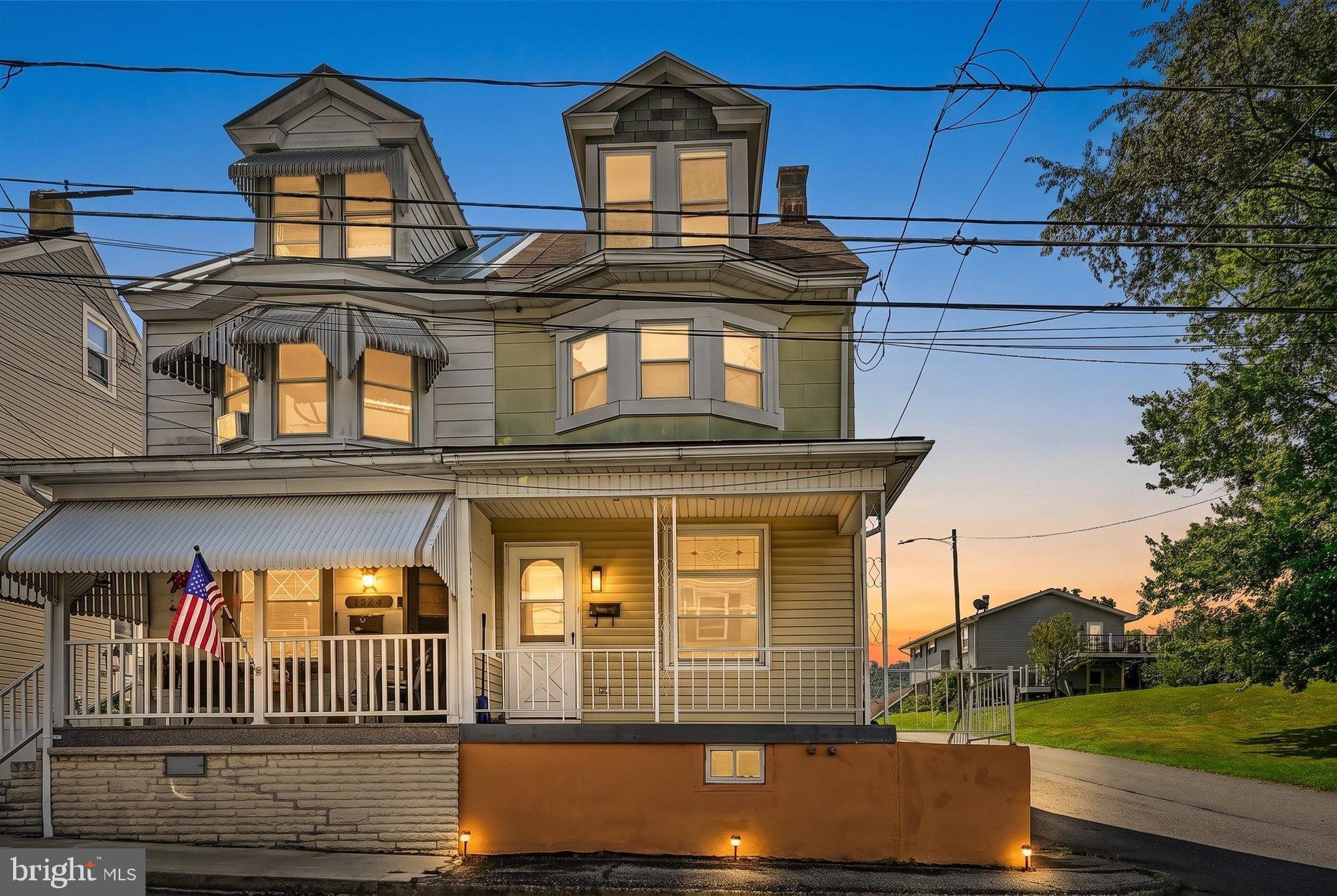 Welcome to 1427 Seneca Street, a beautifully updated twin home located on a desirable corner lot in the Yorkville section of Pottsville. This move-in-ready home features fresh paint and new flooring throughout, creating a bright and inviting atmosphere.

The spacious eat-in kitchen comes fully equipped with all appliances and offers plenty of cabinet space. A convenient first-floor half bath adds functionality, while the large living room provides ample space for entertaining and could easily accommodate a combined living and dining area.

Upstairs, you’ll find three private bedrooms, each with its own closet, along with a walk-up attic offering abundant storage space. Step outside to enjoy the enclosed rear porch, a large deck, and a fenced-in backyard—perfect for relaxing, entertaining, or pets.

Additional highlights include replacement windows, a newer roof, a new oil tank, and an efficient EFM oil furnace. Conveniently located just minutes from Route 61, Interstate 81, shopping, restaurants, and other local amenities, this home offers the updates you’ve been looking for in a location that makes everyday living easy.

Don’t miss your opportunity to own this well-maintained home. Schedule your private showing today before it’s too late!