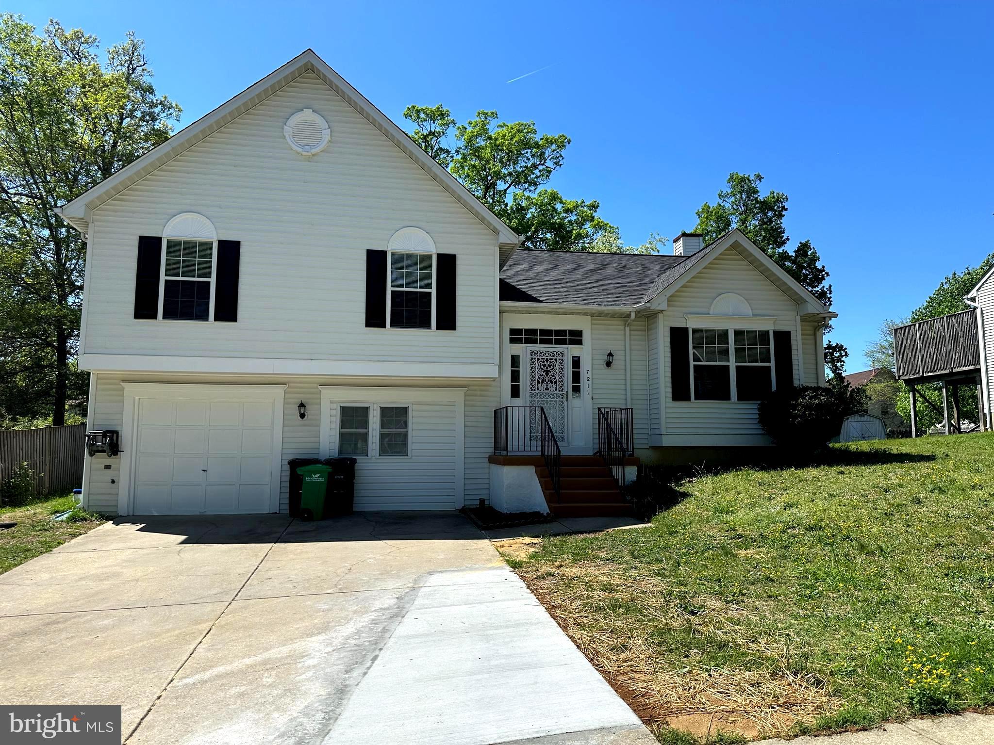 nice single family home for rent*this 4 bedroom 3 full bath features granite countertops*stainless steel appliances*eat-in kitchen w/ceramic tile flooring*hardwood floors throughout top level*formal dining area*owners suite w/full bath w/jacuzzi tub*sunken living room w/cathedral ceilings*4th bedroom w/full bath in basement*gas fireplace*washer/dryer*deck*huge backyard for those family gatherings*one car garage*4 car driveway*small pets under 25lbs allowed/$50 pet rent per pet per month max two*located just 10 min to AAFB*walk to shopping mall*10 to Suitland metro station*5 min to I-495*tenant pays gas, water, and electric*all applications are done online through RentSpree and the application fee is $39.99 per person 18 and older*qualifying income is $108k*minimum transunion credit score of 640 required* good rental history a must*agents check the documents section for more on criteria and share with your clients BEFORE THEY APPLY*no sight unseen applications will be accepted/agents you must show the property to your clients first*agents simply show the property, if your client is interested, check queue position with the L/A, if no one is being processed, a link will be sent to your clients to apply*this property is available for immediate occupancy in as little as 7 days but no longer than a 6/1/25 move in date at this time*text L/A with your questions