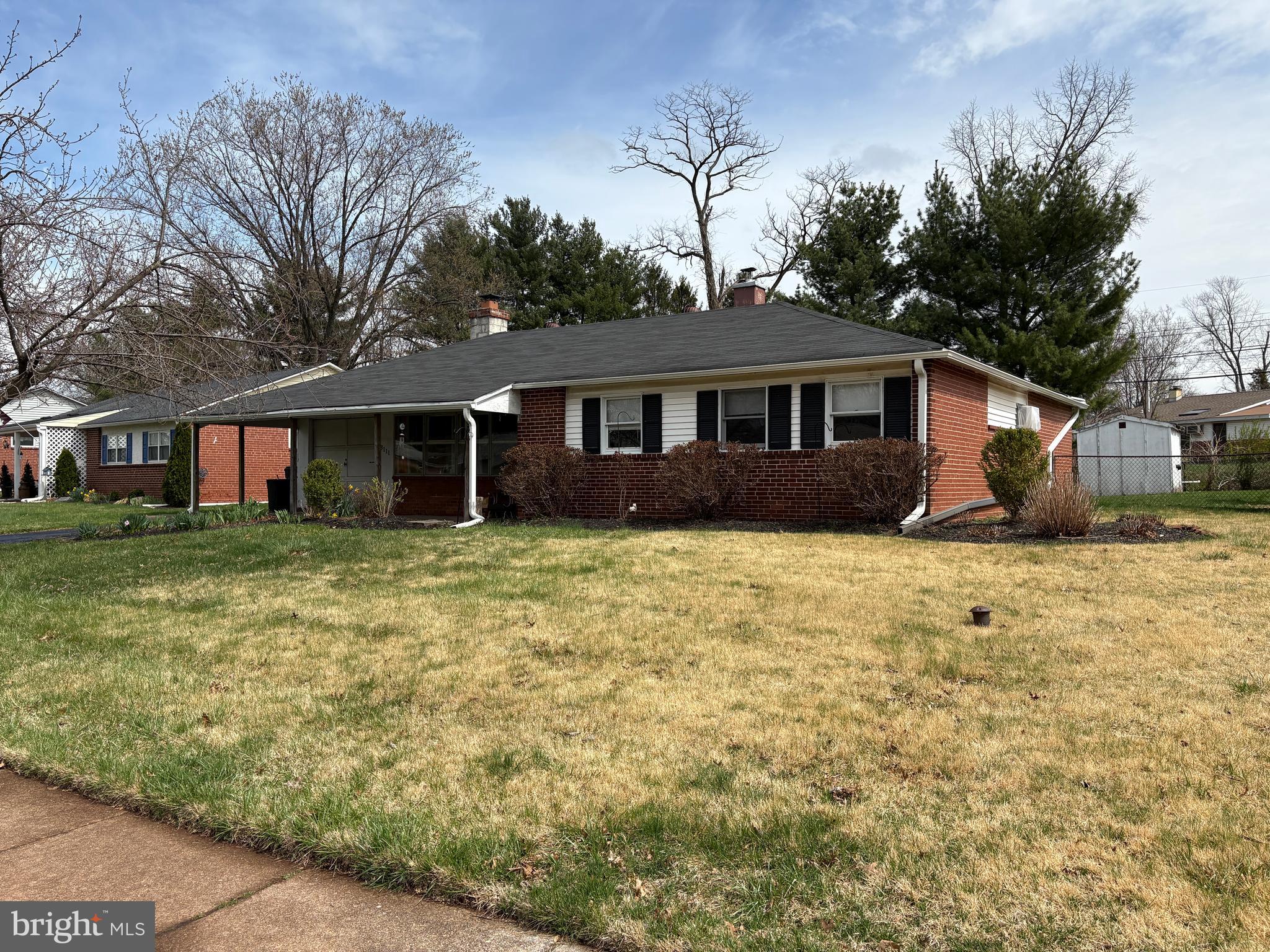 Tons of potential! You must check out this light filled ranch 3 bedroom  2 bath home in a quiet neighborhood. With a little TLC  this home could really be amazing. Enter the large family room  with a brick fireplace which is open to the dining area with picture windows overlooking the generous sized back yard. Next to the dining room is the kitchen and laundry room, Down the hall are 2 bedrooms which share the hall bath and the primary bedroom with an en-suite bathroom.
