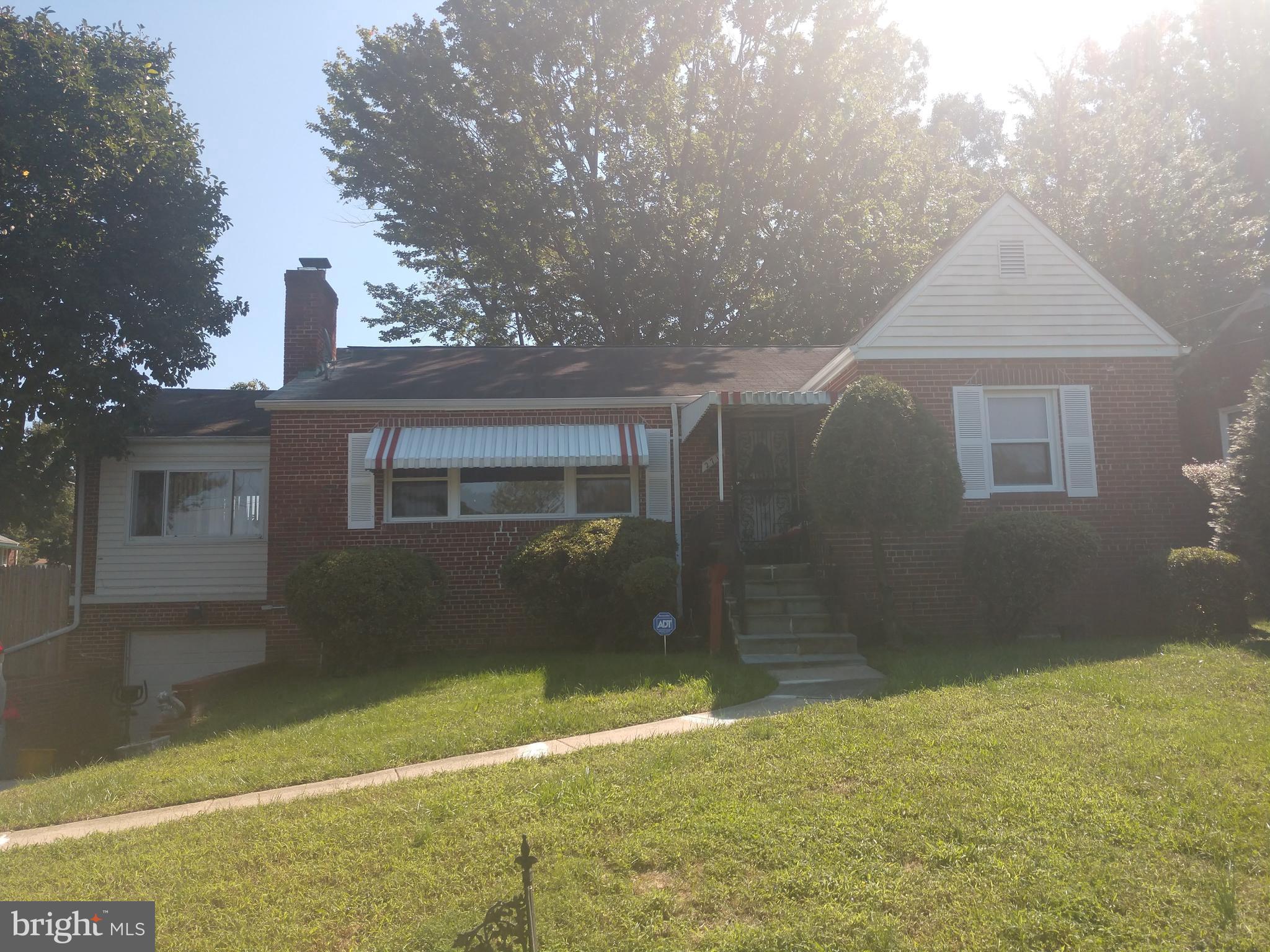 Nestled in the Colebrook subdivision this 3 bedroom, 2 bath all brick rambler could be your new home. Bring your creative eye and make this  lovely detached home sparkle. The home has hardwood floors, den/office, family room adjacent the kitchen and large lower level recreation area. A large corner lot provides plenty of space to entertain and possible expand! Close to restaurants, retail, Capital Hill, downtown DC, Suitland Parkway and the Capital Beltway.
The property sold As-Is.